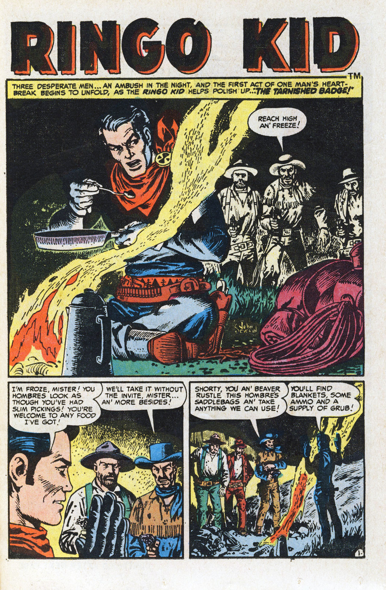 Read online Ringo Kid (1970) comic -  Issue #22 - 23