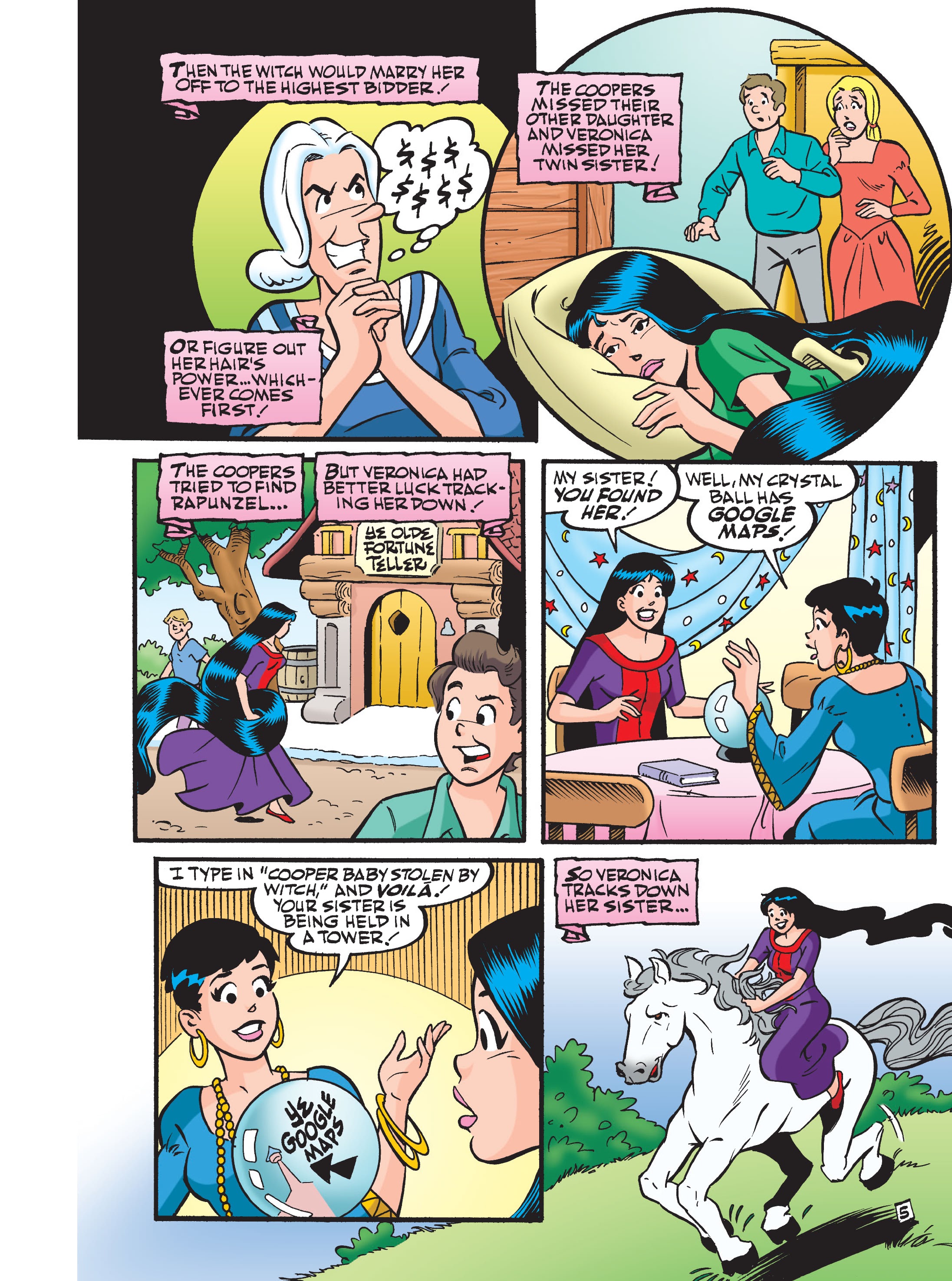Read online World of Betty & Veronica Digest comic -  Issue #9 - 95