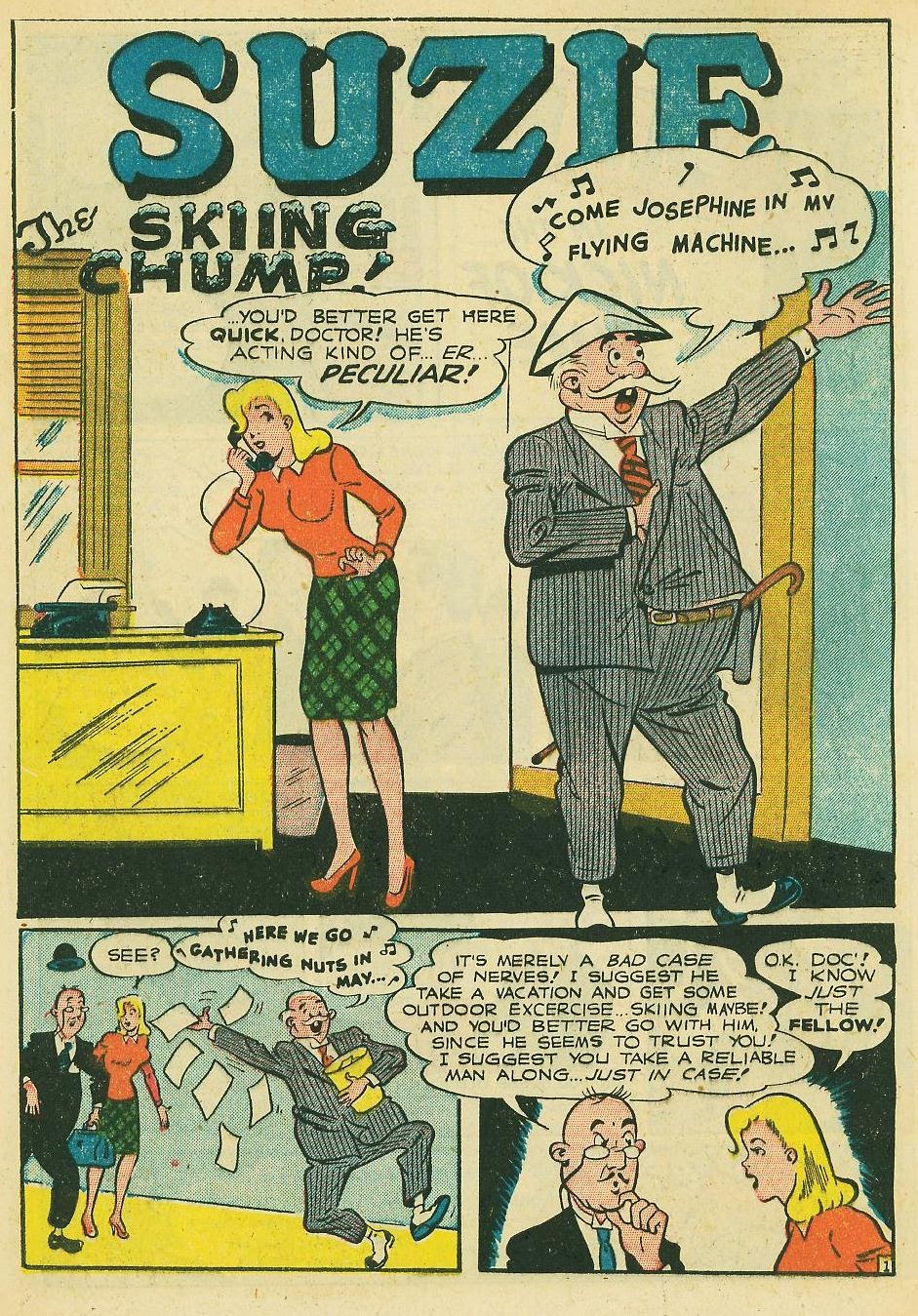 Read online Suzie Comics comic -  Issue #62 - 10
