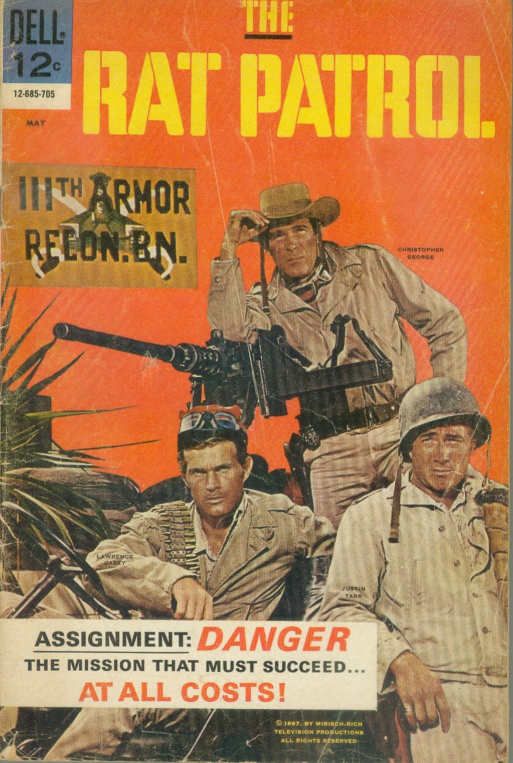 Read online The Rat Patrol comic -  Issue #3 - 1