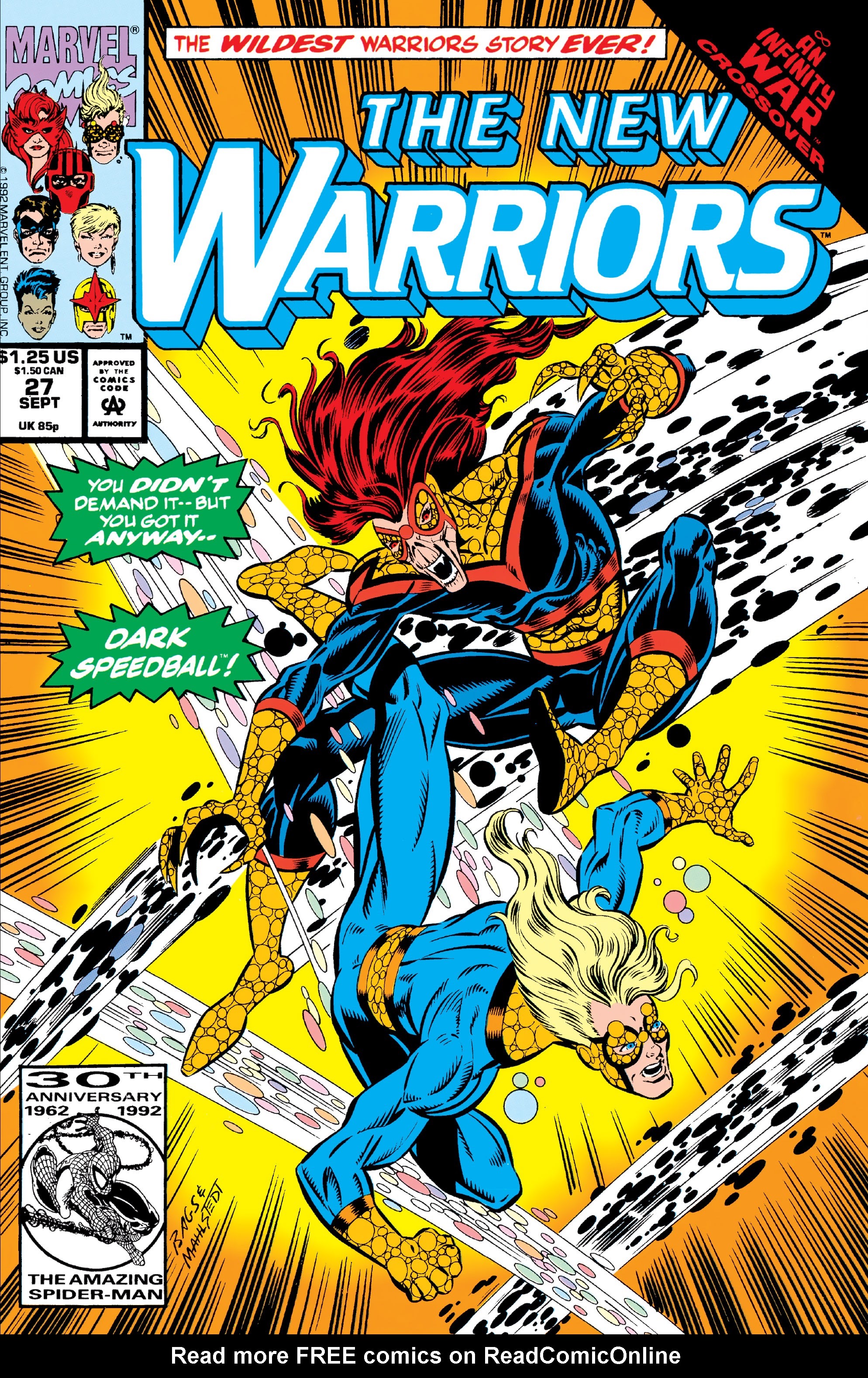 Read online The New Warriors comic -  Issue #27 - 1