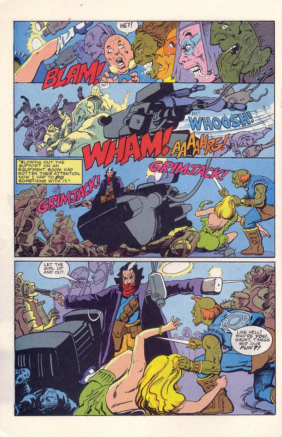 Read online Grimjack comic -  Issue #22 - 16