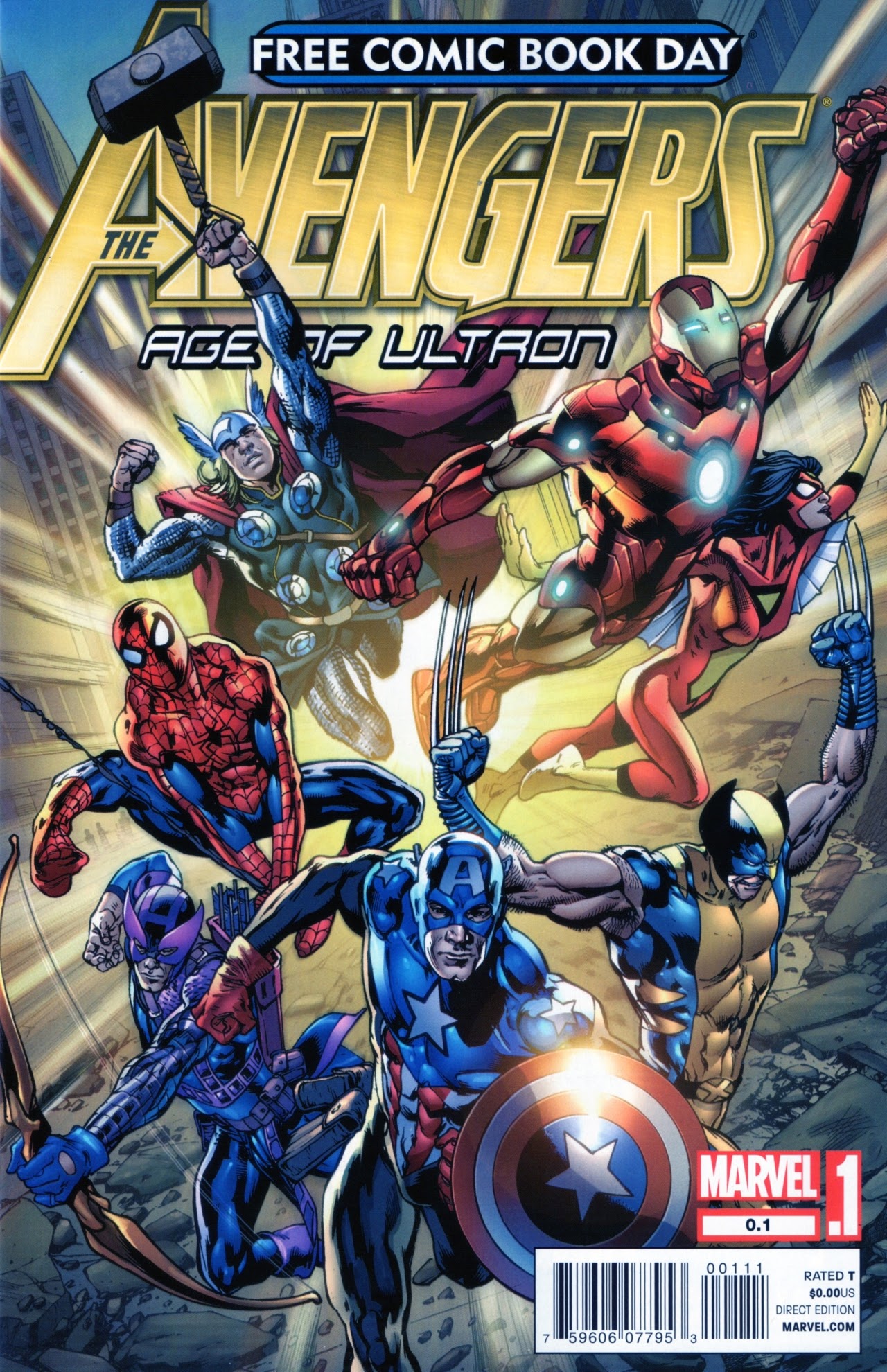 Read online Free Comic Book Day 2012 (Avengers: Age of Ultron Point One) comic -  Issue # Full - 1