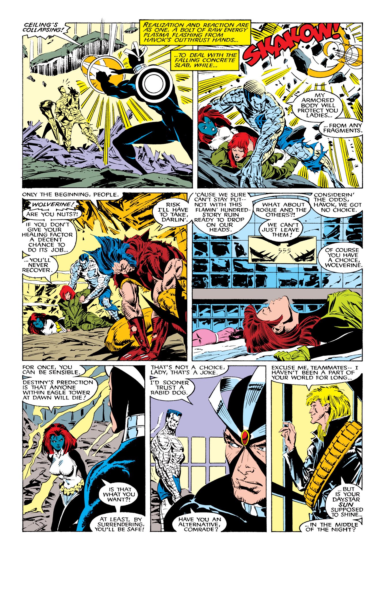 Read online X-Men: Fall of the Mutants comic -  Issue # TPB 1 (Part 2) - 70