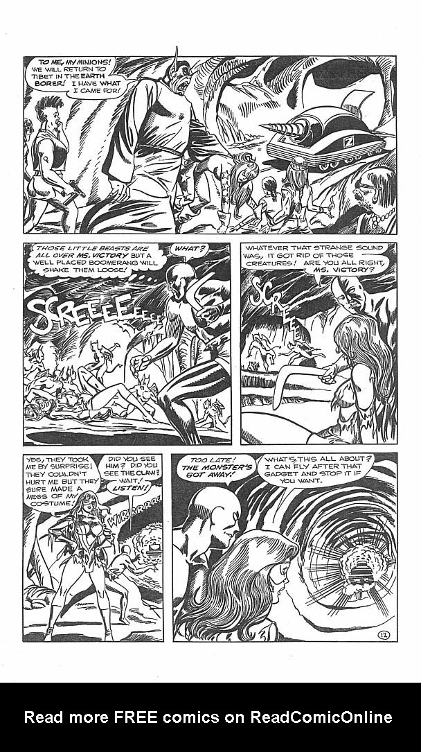 Read online FemForce Versus The Claw comic -  Issue # Full - 14
