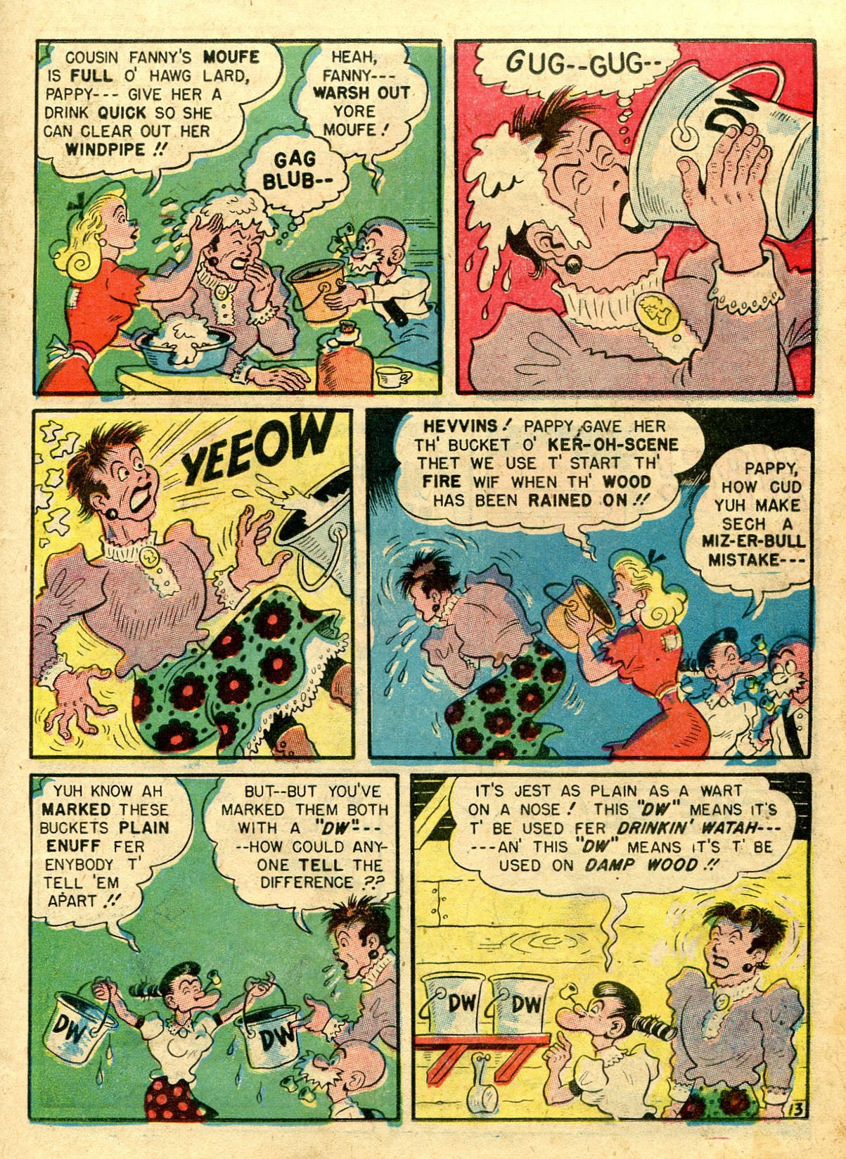 Read online Babe (1948) comic -  Issue #8 - 15