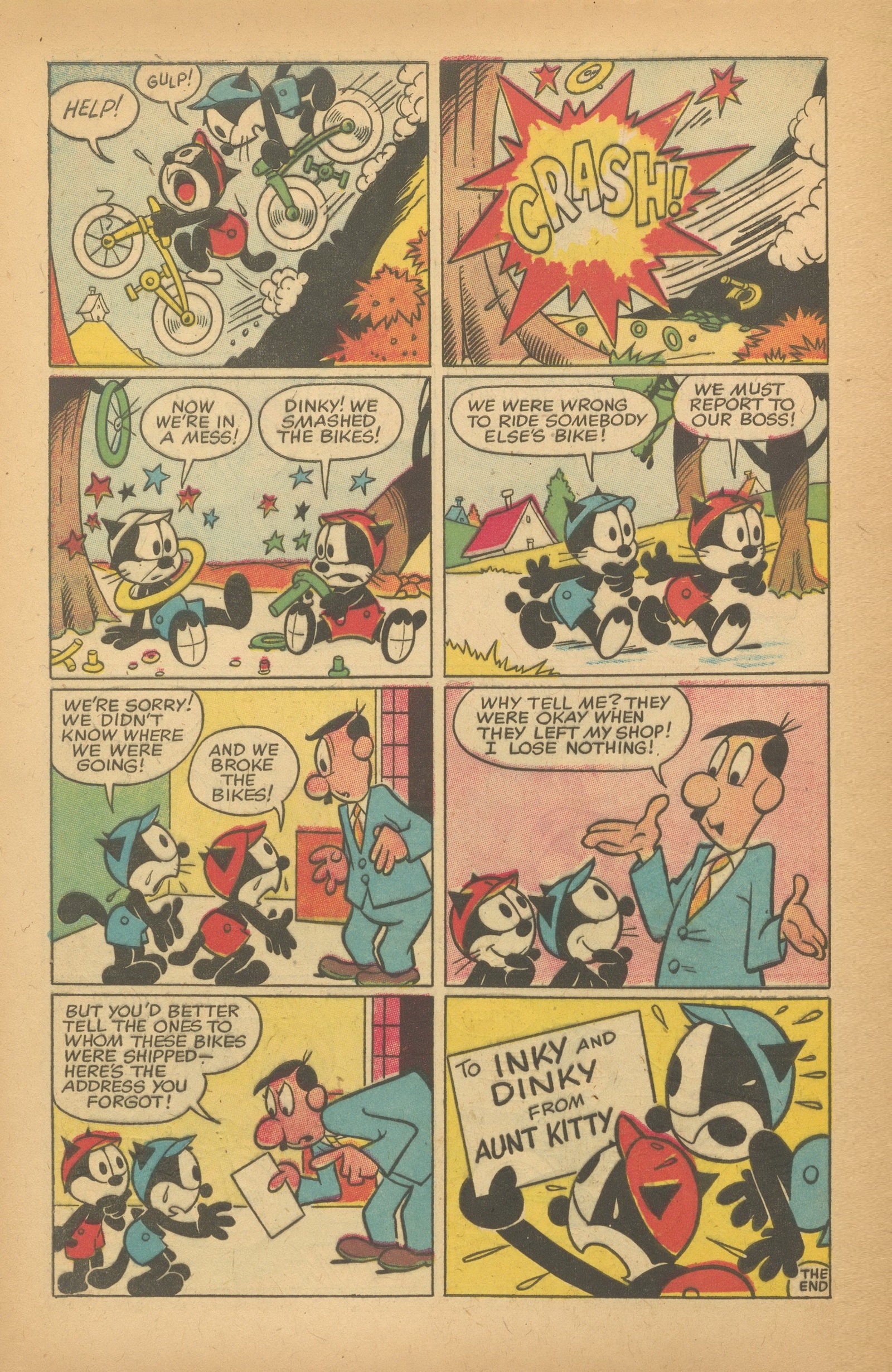 Read online Felix the Cat (1955) comic -  Issue #91 - 32