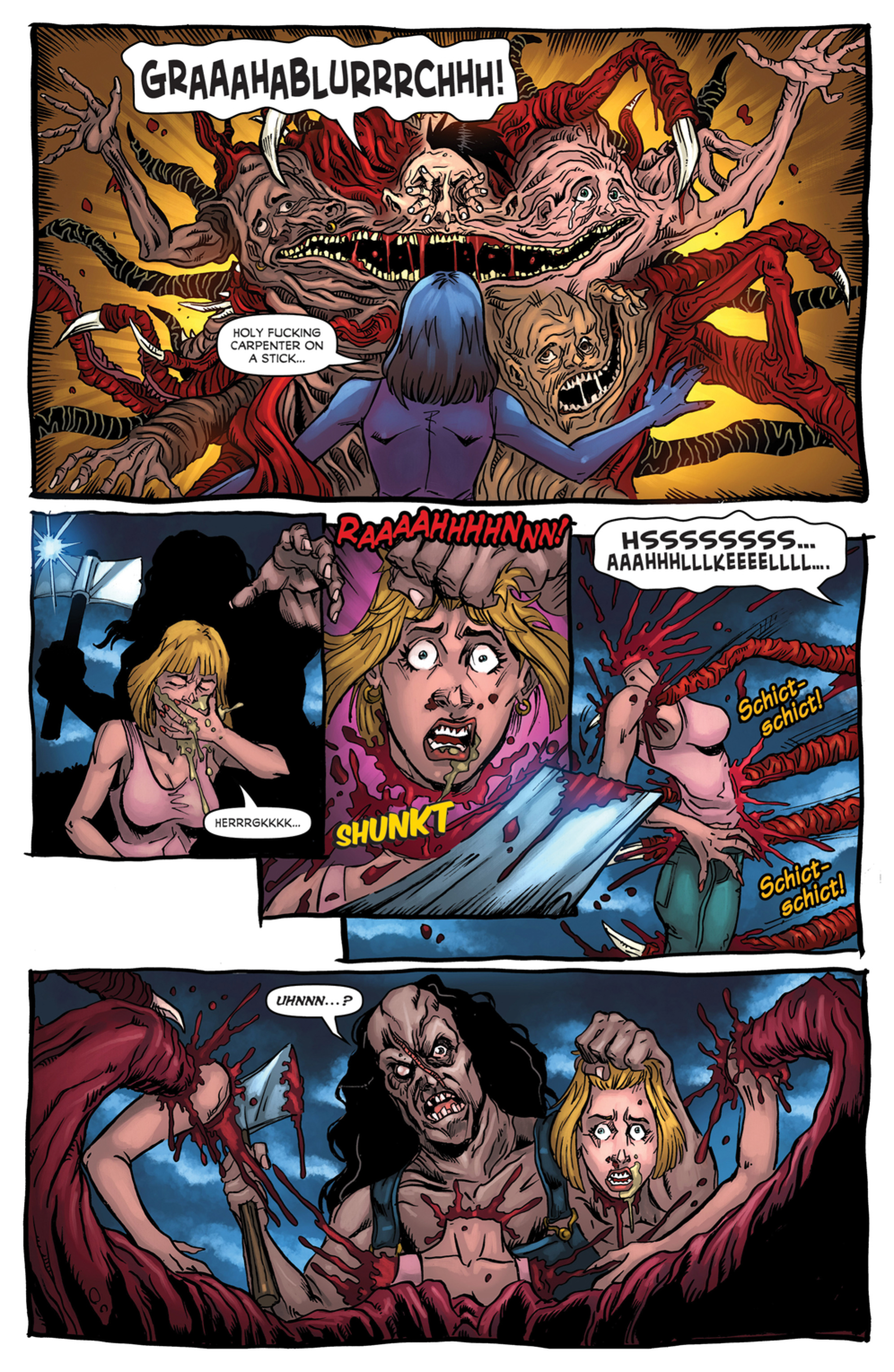 Read online Victor Crowley's Hatchet Halloween Tales III comic -  Issue # Full - 7