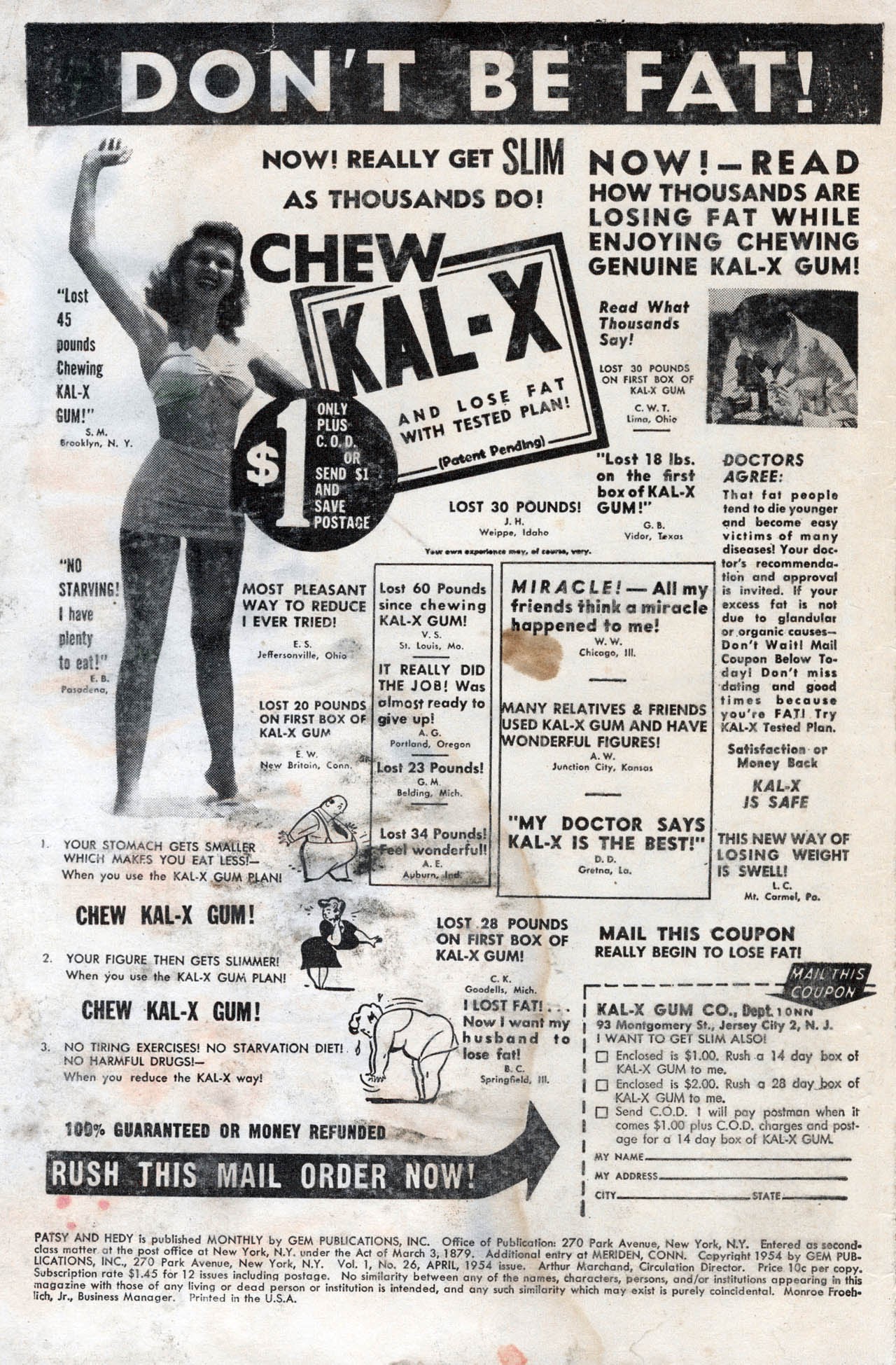 Read online Patsy and Hedy comic -  Issue #26 - 2