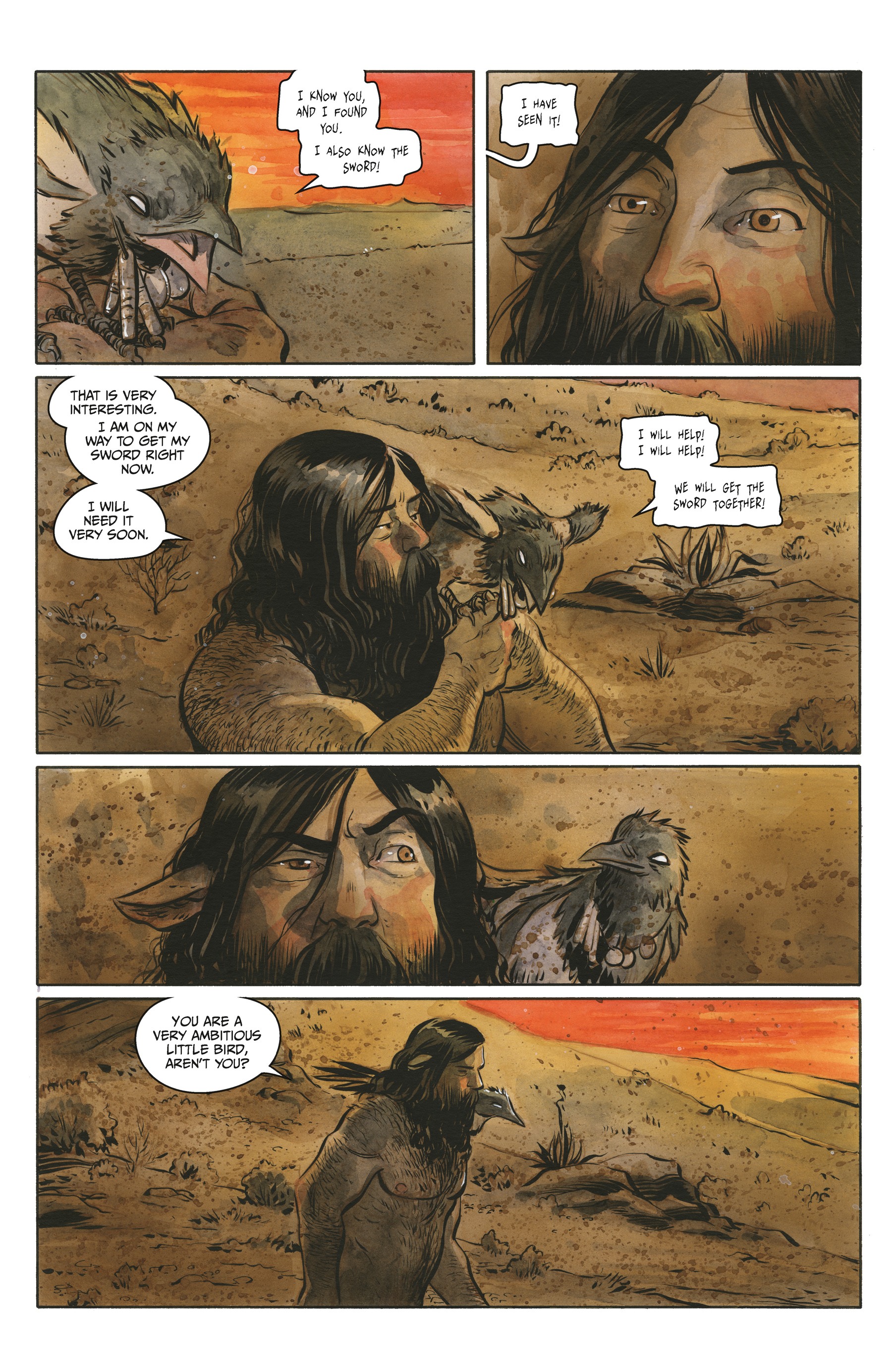 Read online The Lonesome Hunters: The Wolf Child comic -  Issue #4 - 22