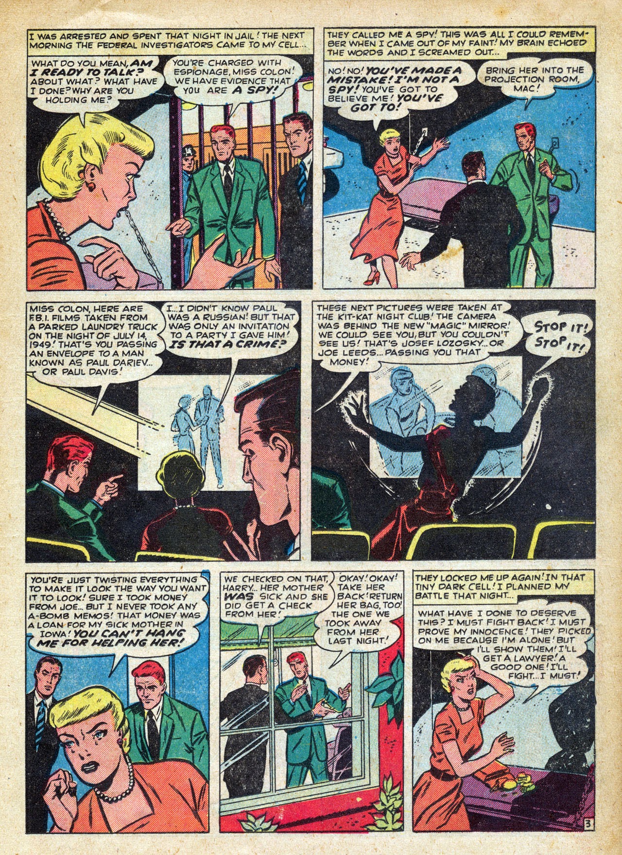 Read online Girl Comics (1949) comic -  Issue #7 - 13