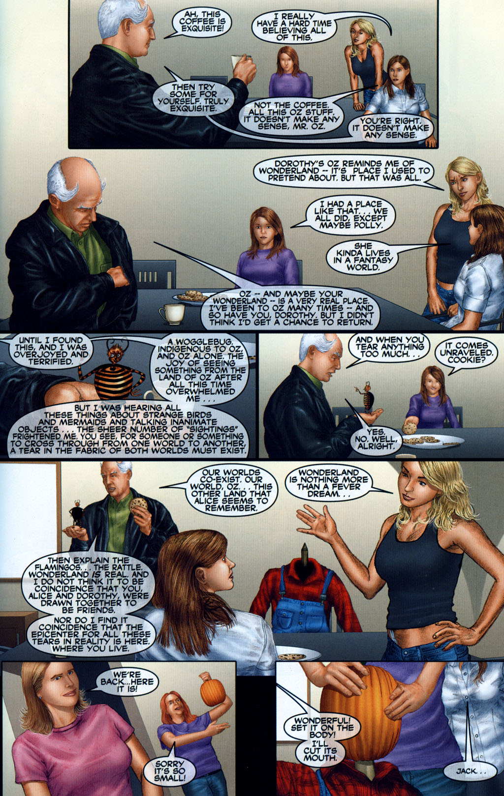 Read online The Oz/Wonderland Chronicles comic -  Issue #1 - 21