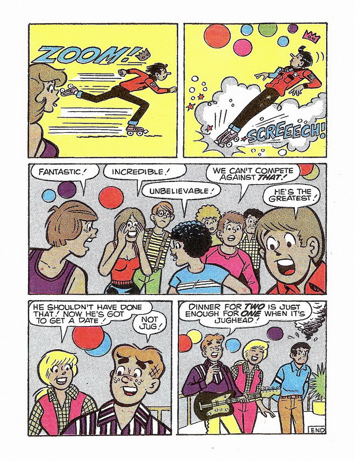 Read online Archie's Double Digest Magazine comic -  Issue #52 - 134