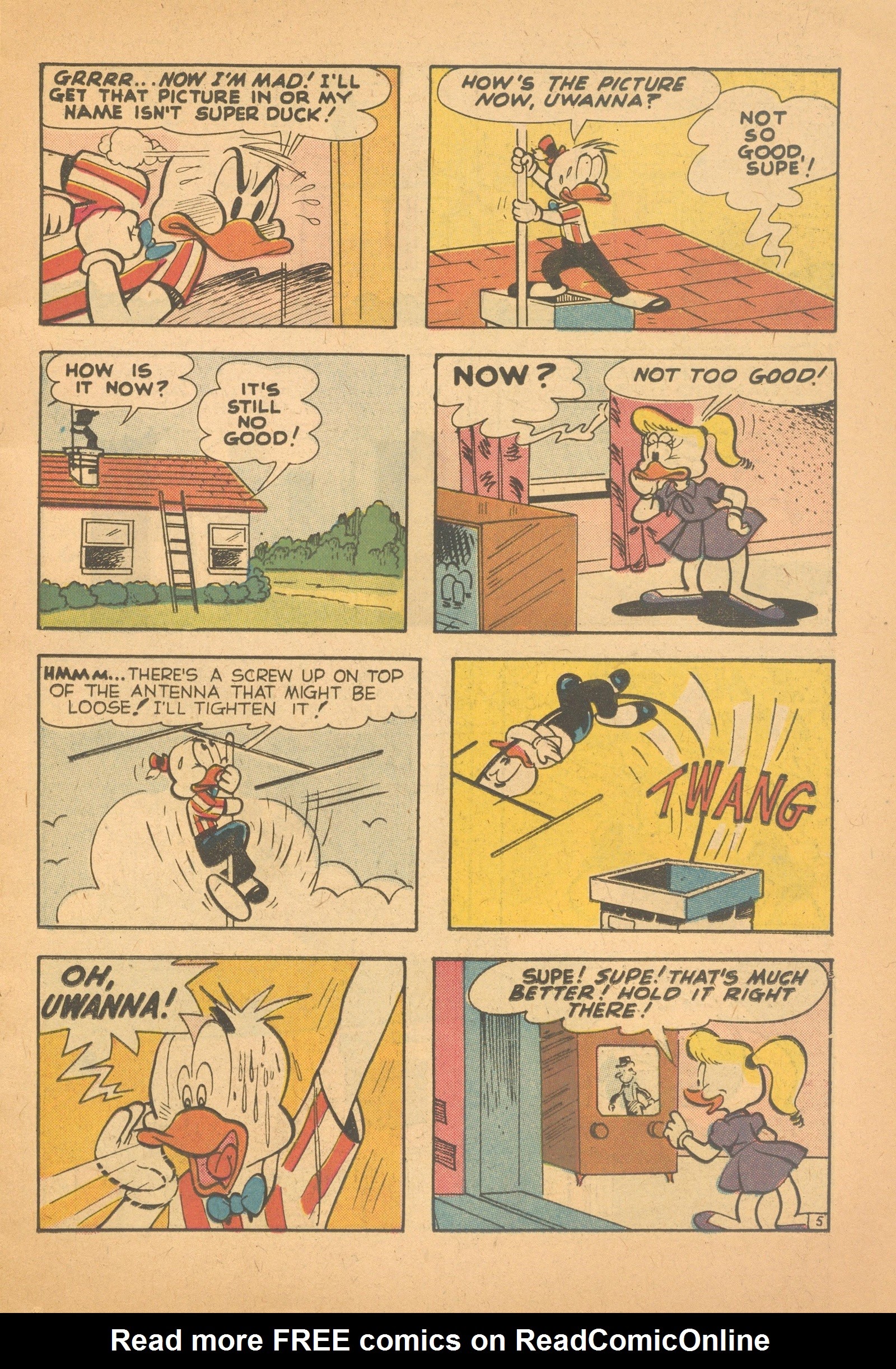 Read online Super Duck Comics comic -  Issue #90 - 7