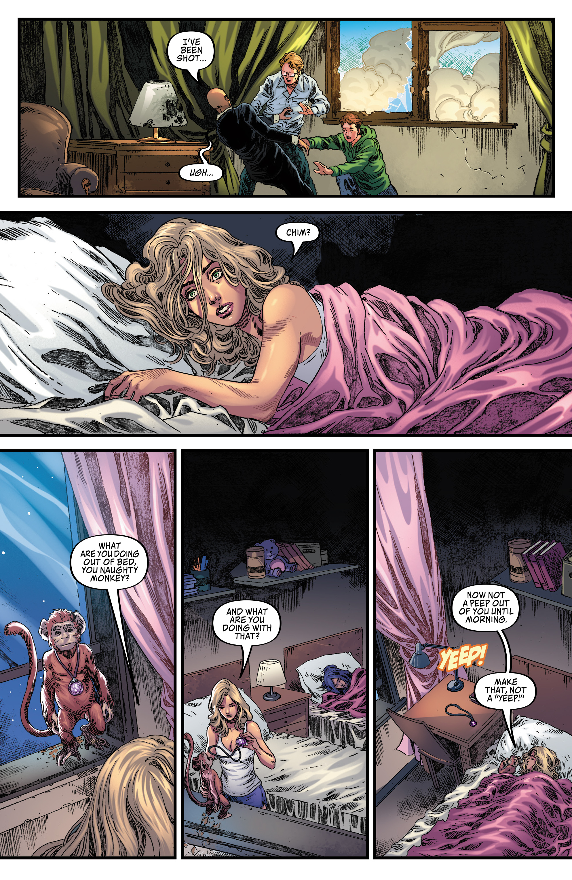 Read online Sheena Queen of the Jungle: Fatal Exams comic -  Issue #3 - 24
