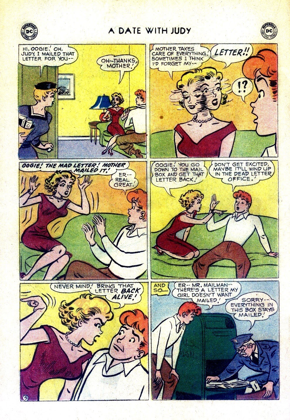Read online A Date with Judy comic -  Issue #72 - 20