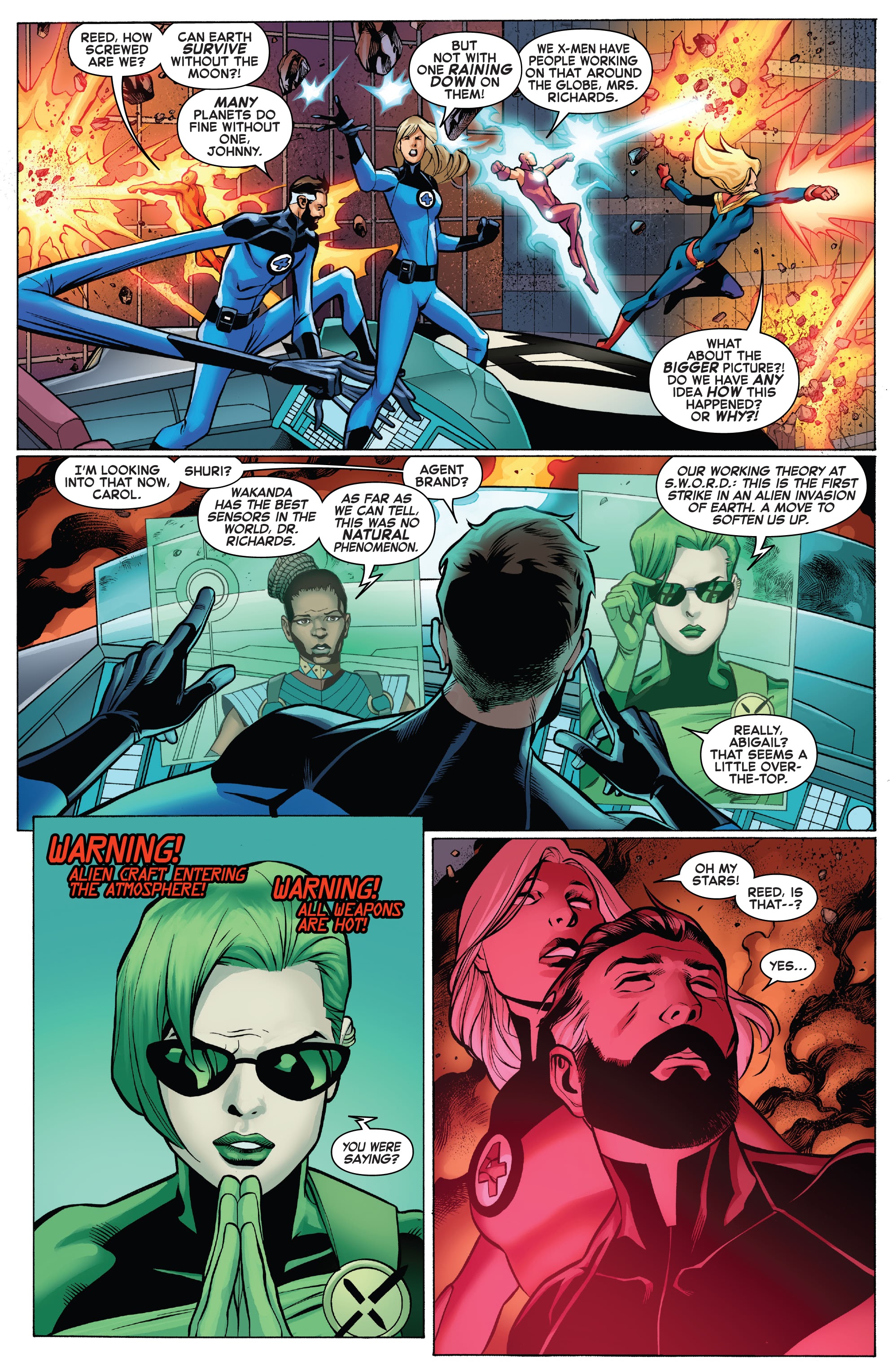 Read online Fantastic Four: Reckoning War Alpha comic -  Issue #1 - 9