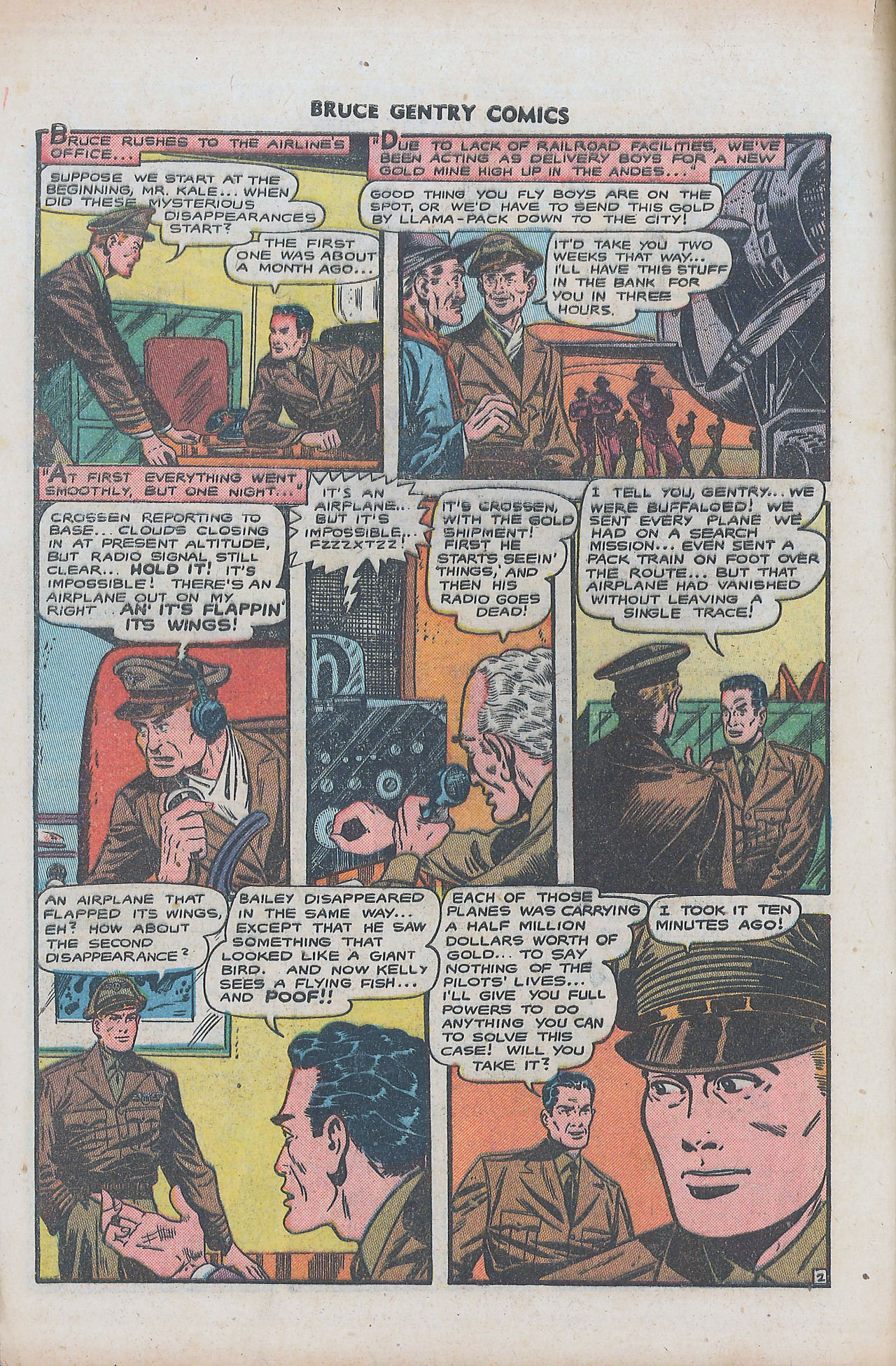 Read online Bruce Gentry comic -  Issue #6 - 4