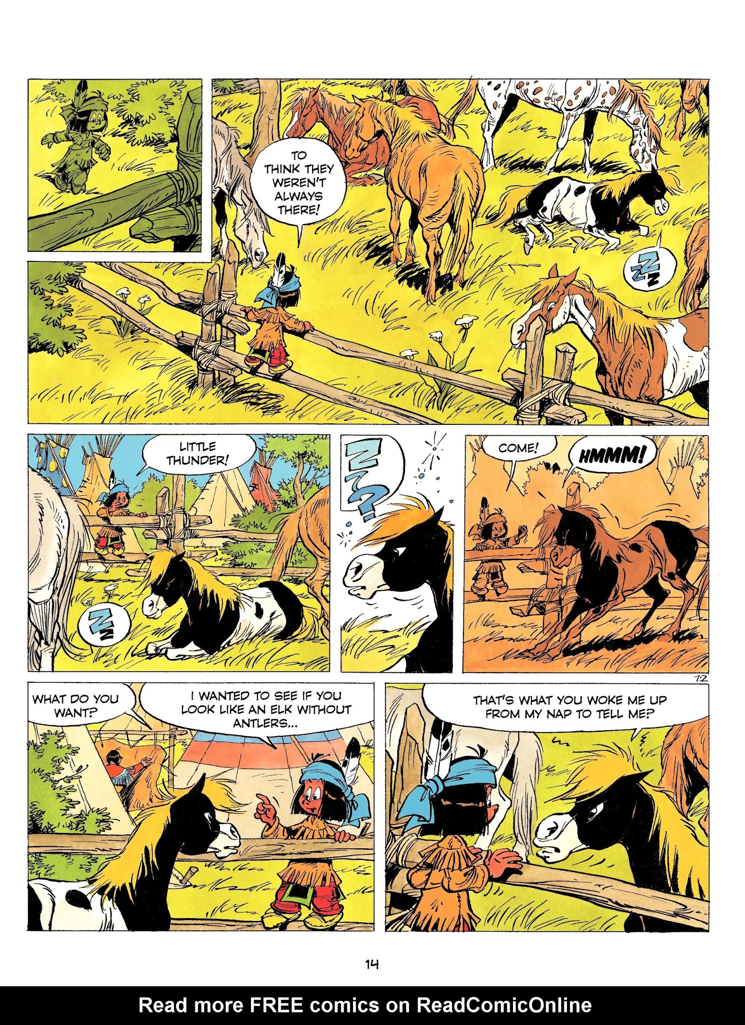 Read online Yakari comic -  Issue #15 - 15