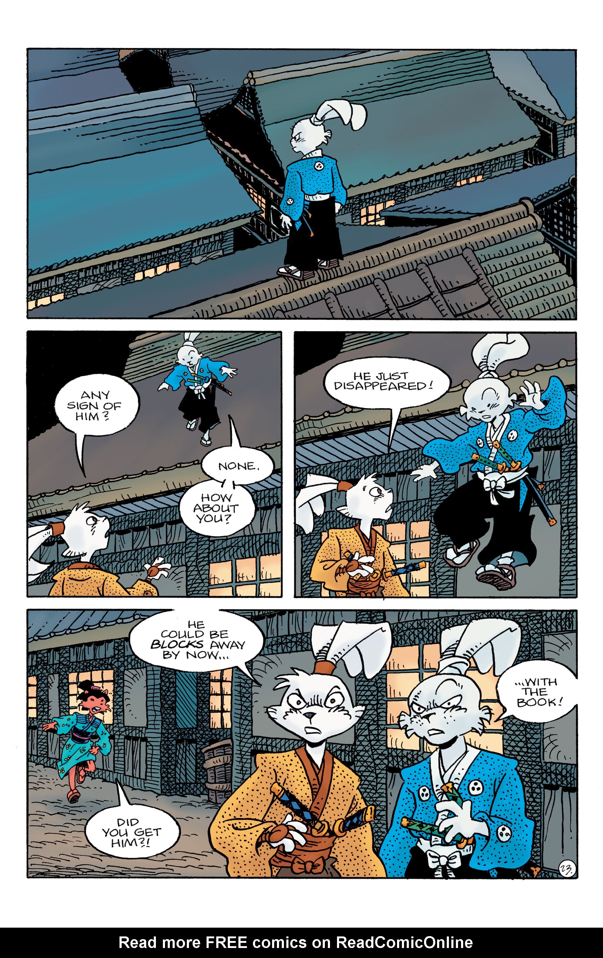 Read online Usagi Yojimbo (2019) comic -  Issue #23 - 25