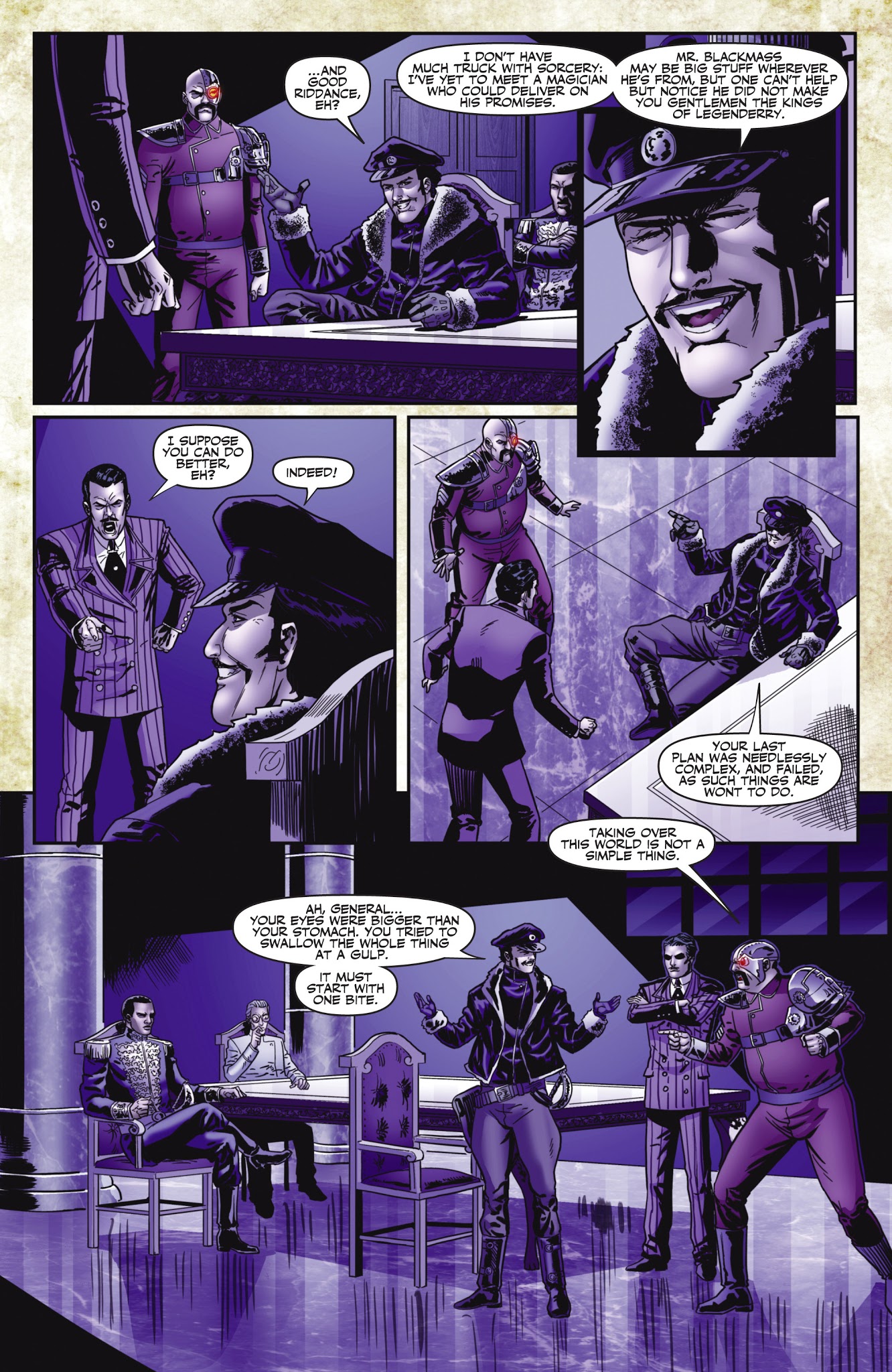 Read online Legenderry: Vampirella comic -  Issue #2 - 8
