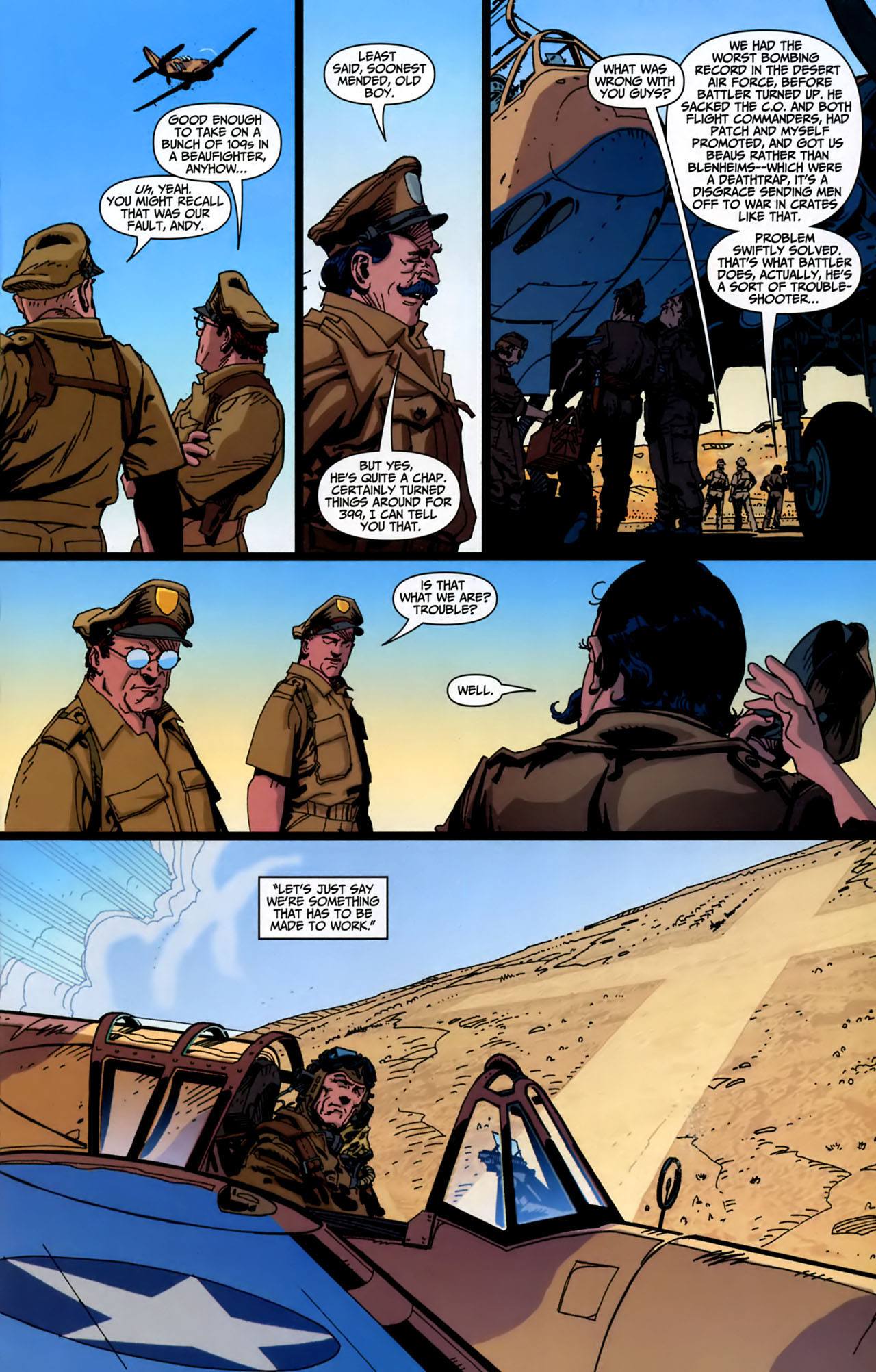Read online Battler Britton comic -  Issue #2 - 4