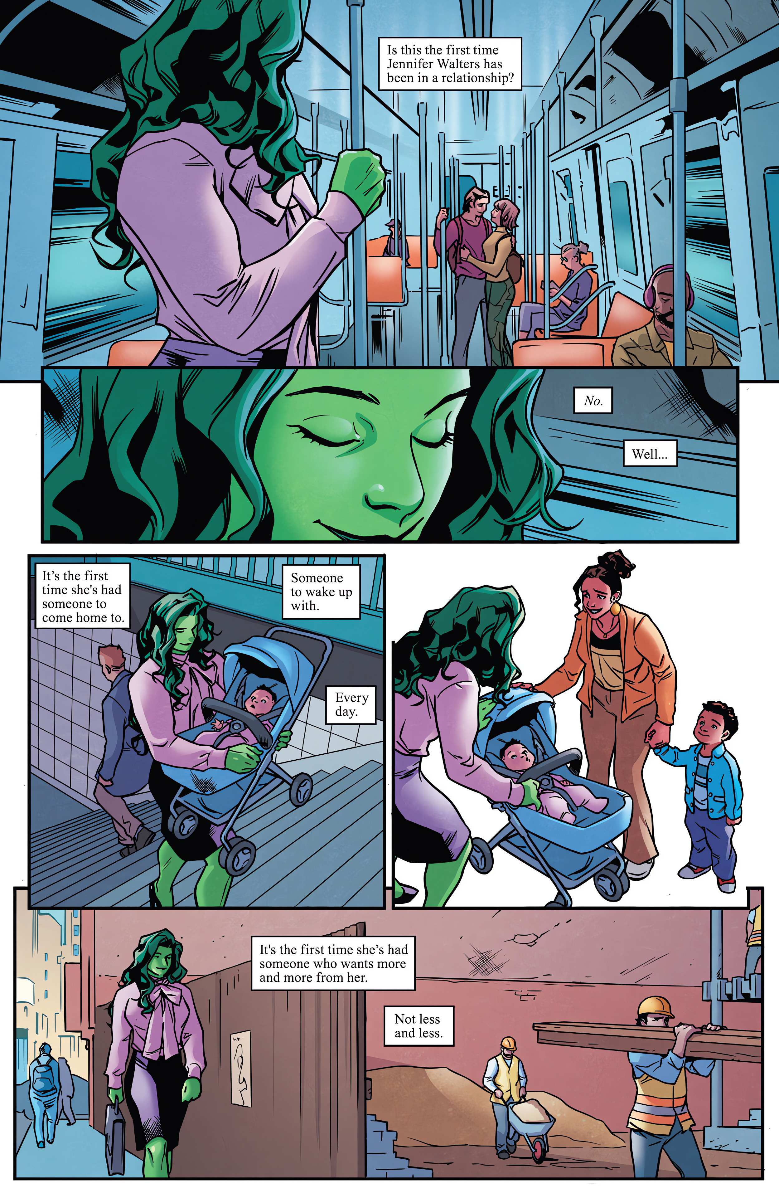 Read online Sensational She-Hulk comic -  Issue #1 - 7