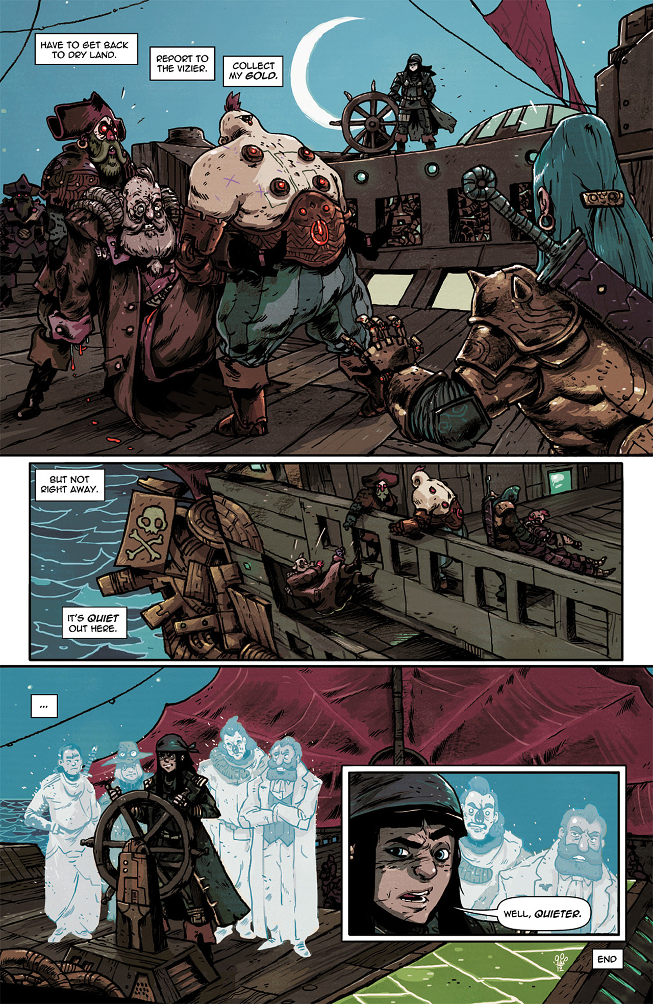 Read online Amala's Blade comic -  Issue #0 - 26