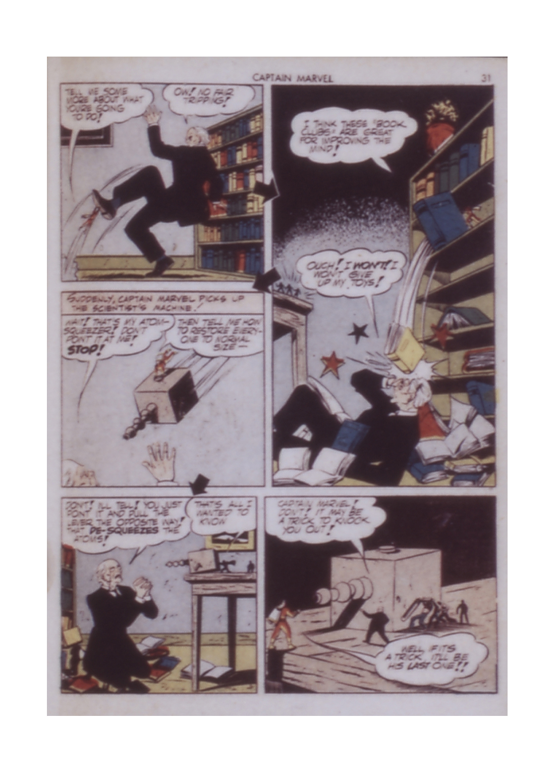 Read online Captain Marvel Adventures comic -  Issue #14 - 31