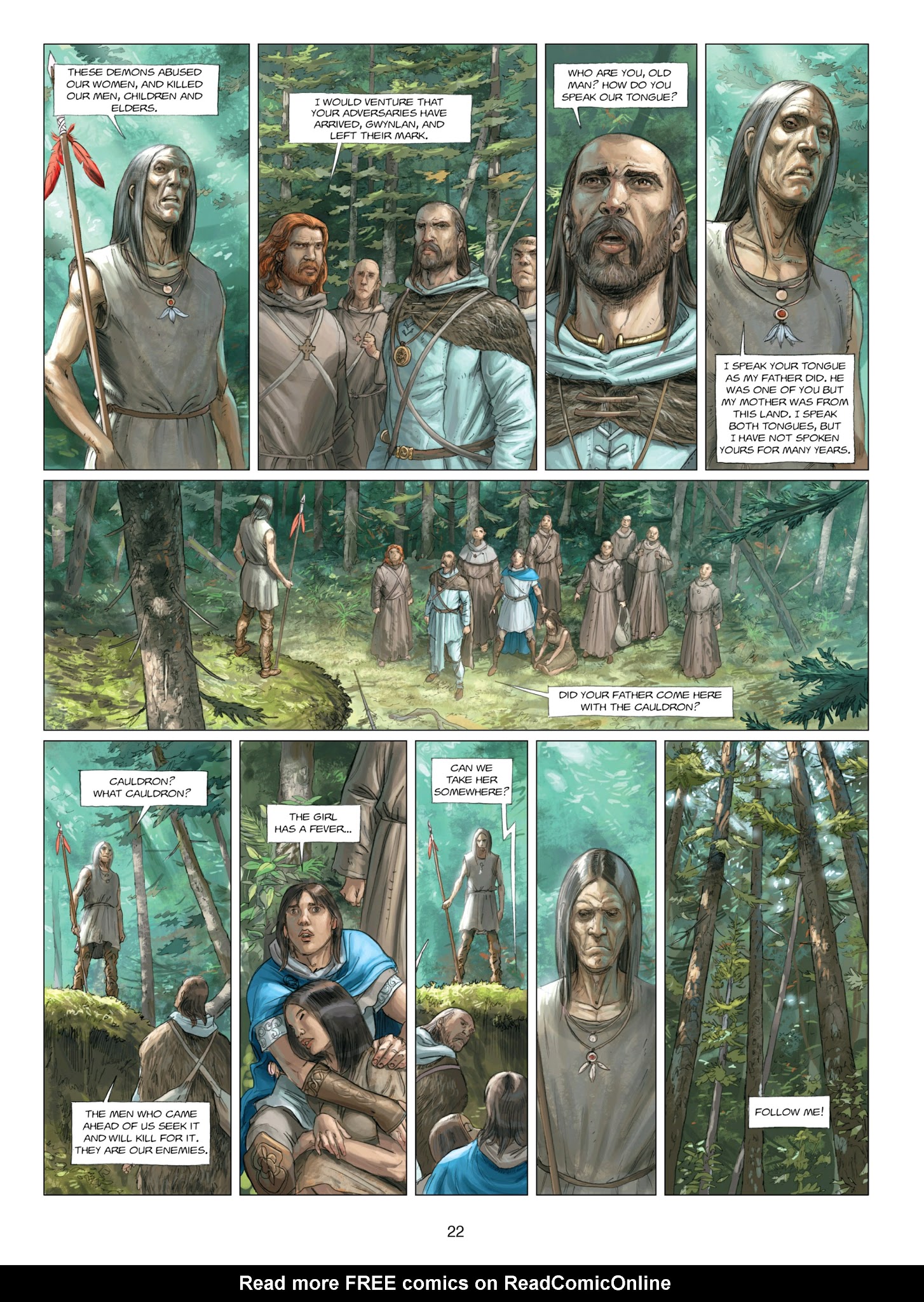 Read online Druids comic -  Issue #6 - 21