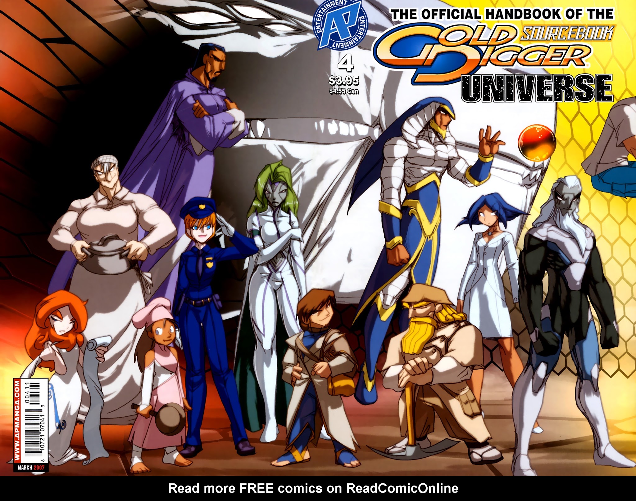 Read online Gold Digger Sourcebook: The Official Handbook of the GD Universe comic -  Issue #4 - 1