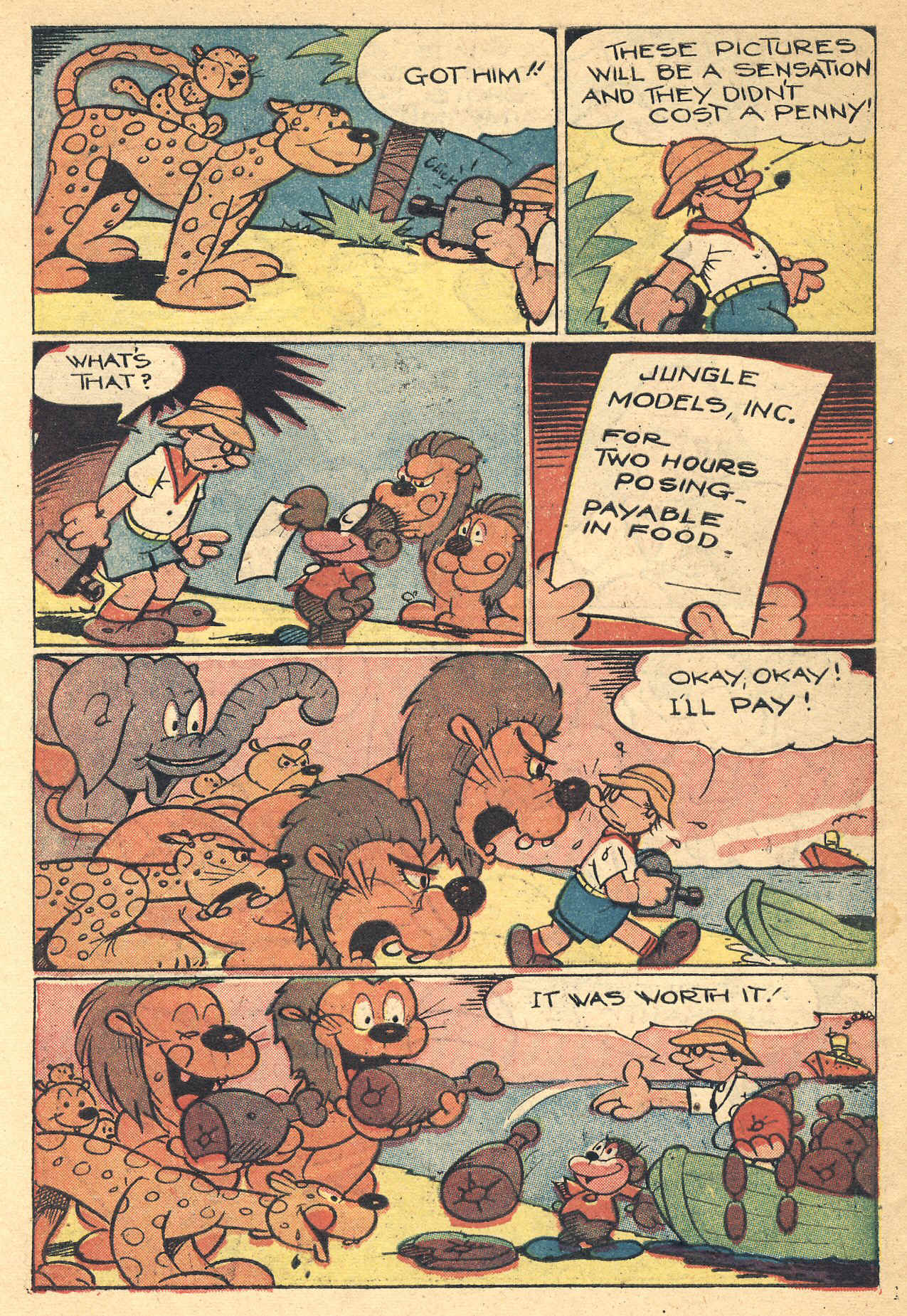 Read online Felix the Cat (1951) comic -  Issue #24 - 32