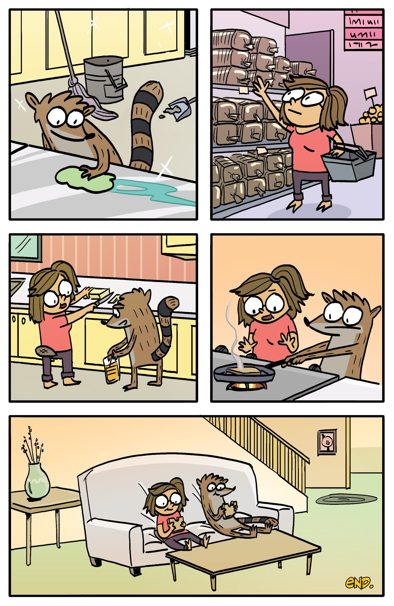 Read online Regular Show: Parks and Wreck comic -  Issue # TPB - 93