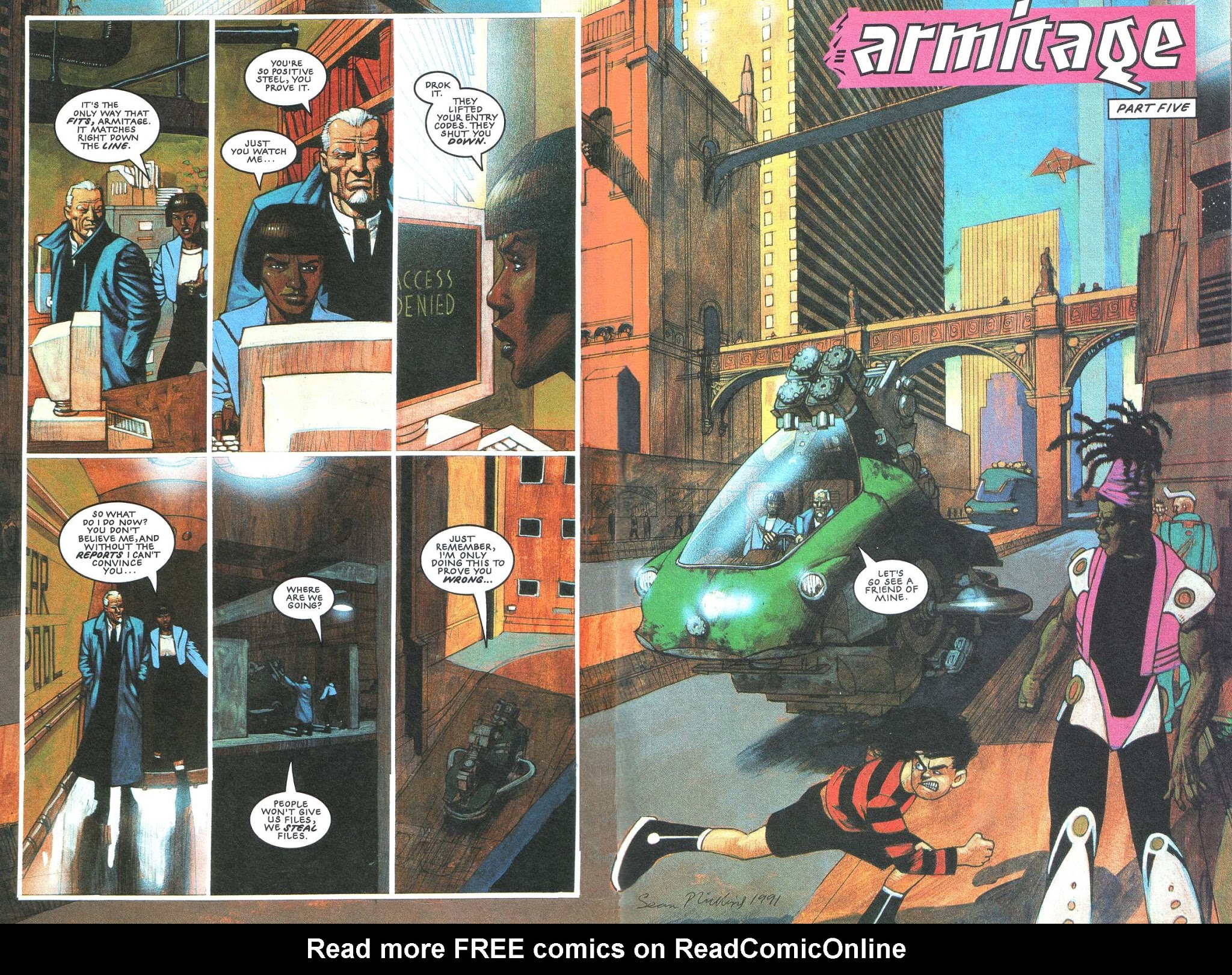 Read online Judge Dredd: The Megazine comic -  Issue #13 - 38