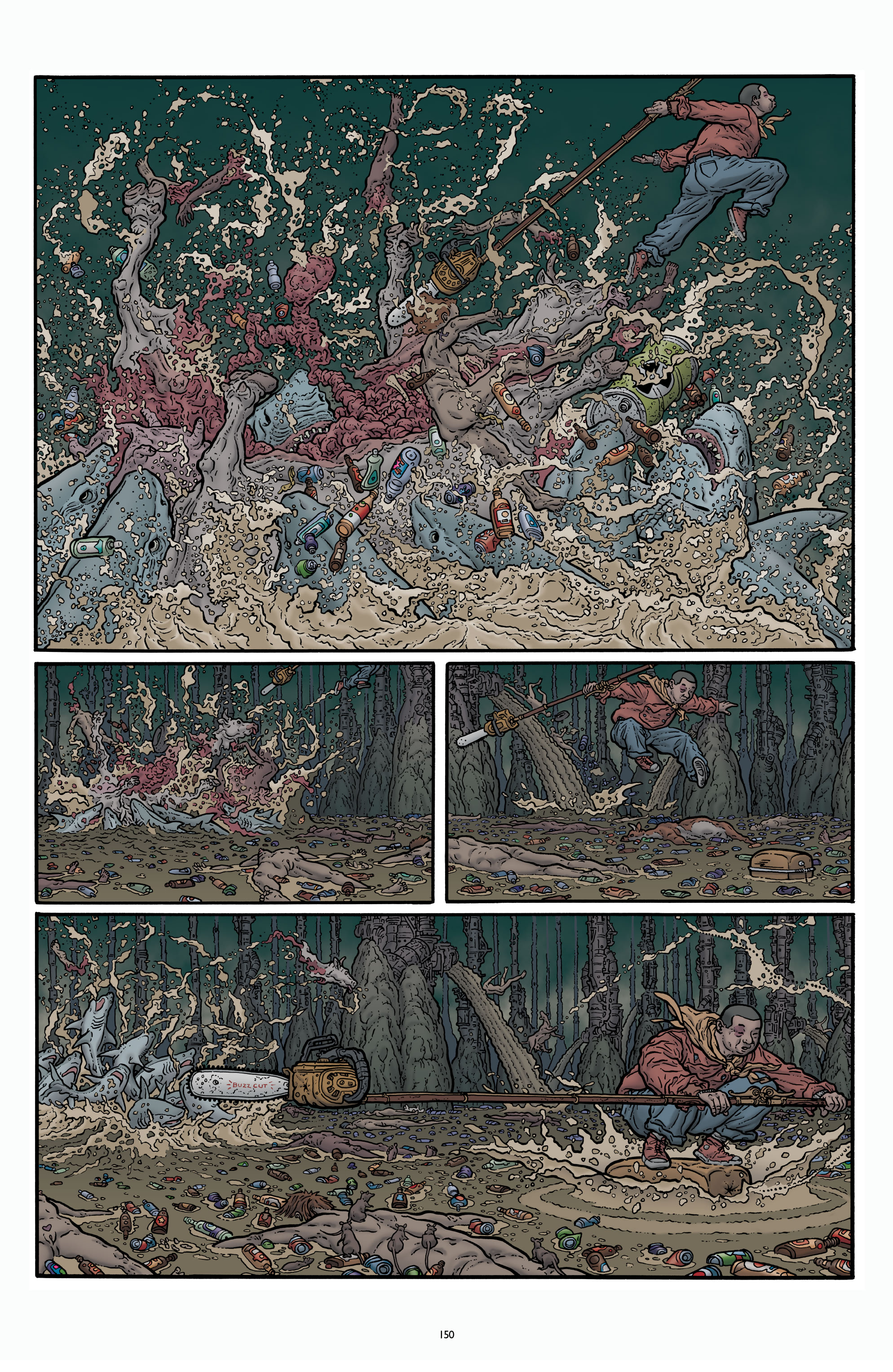 Read online Shaolin Cowboy comic -  Issue # _Start Trek (Part 2) - 18