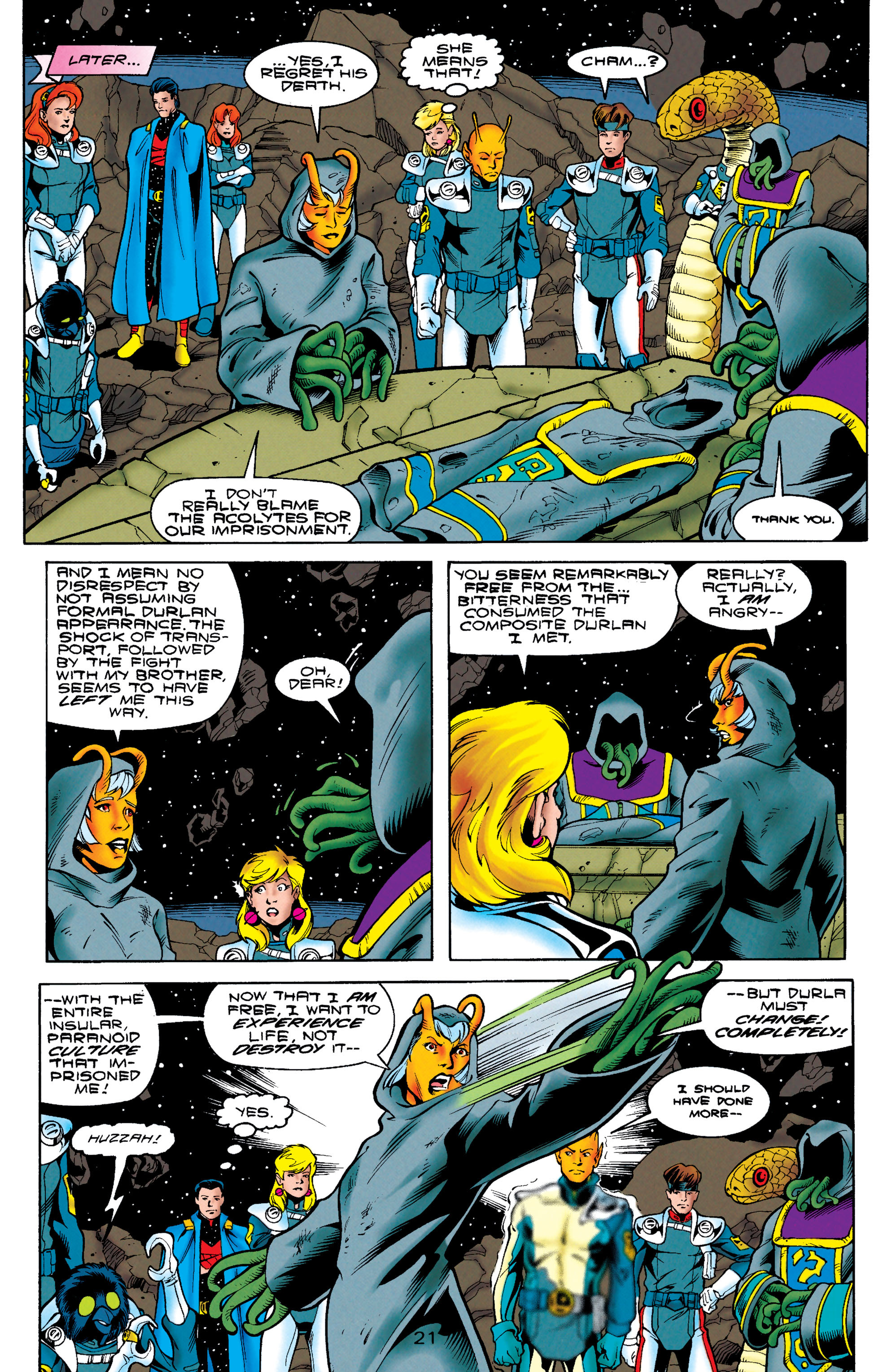 Read online Legionnaires comic -  Issue #63 - 22