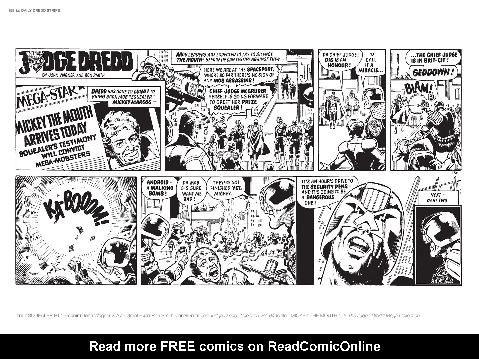 Read online Judge Dredd: The Daily Dredds comic -  Issue # TPB 1 - 161