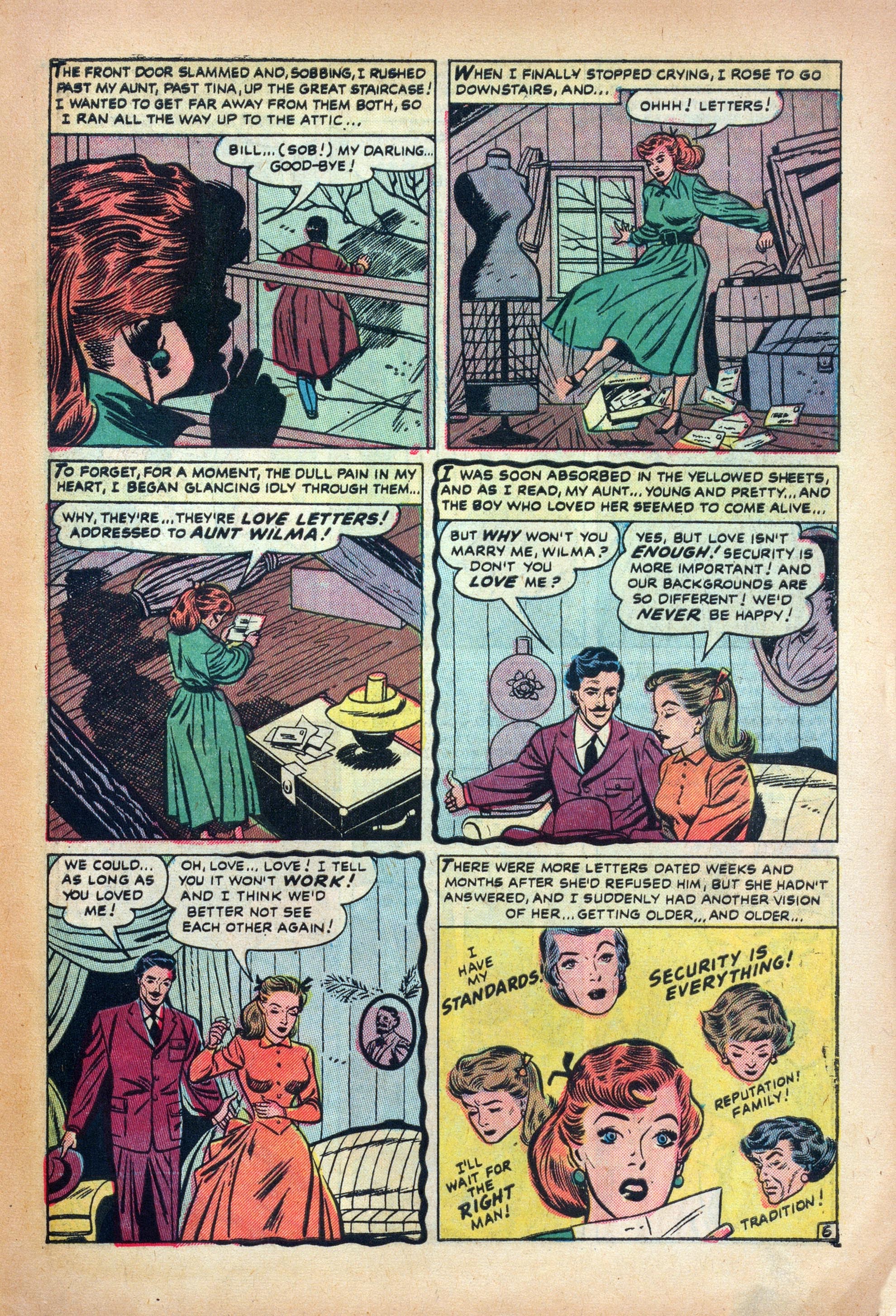 Read online Love Romances comic -  Issue #23 - 27