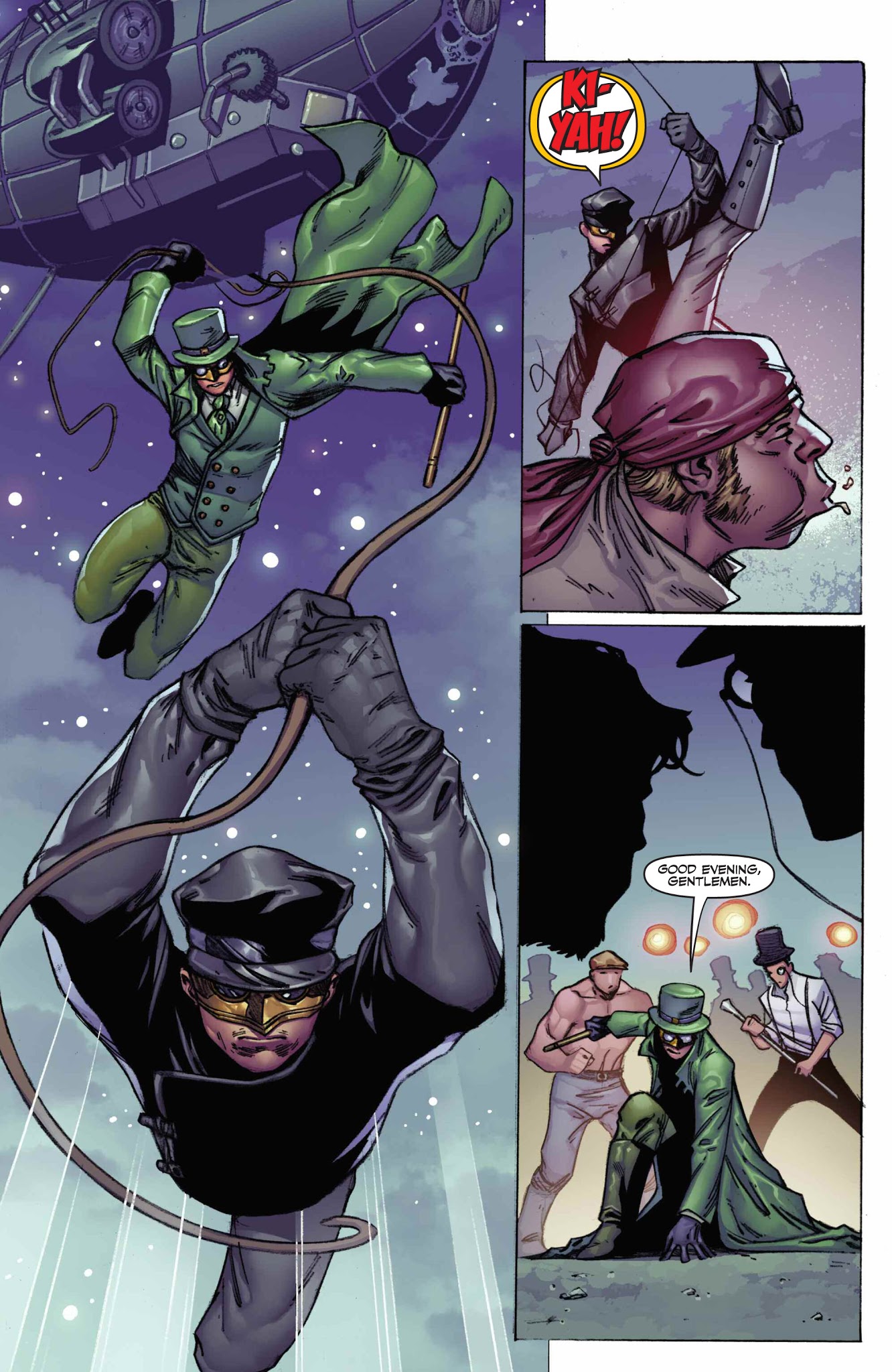 Read online Legenderry: Green Hornet comic -  Issue #1 - 23