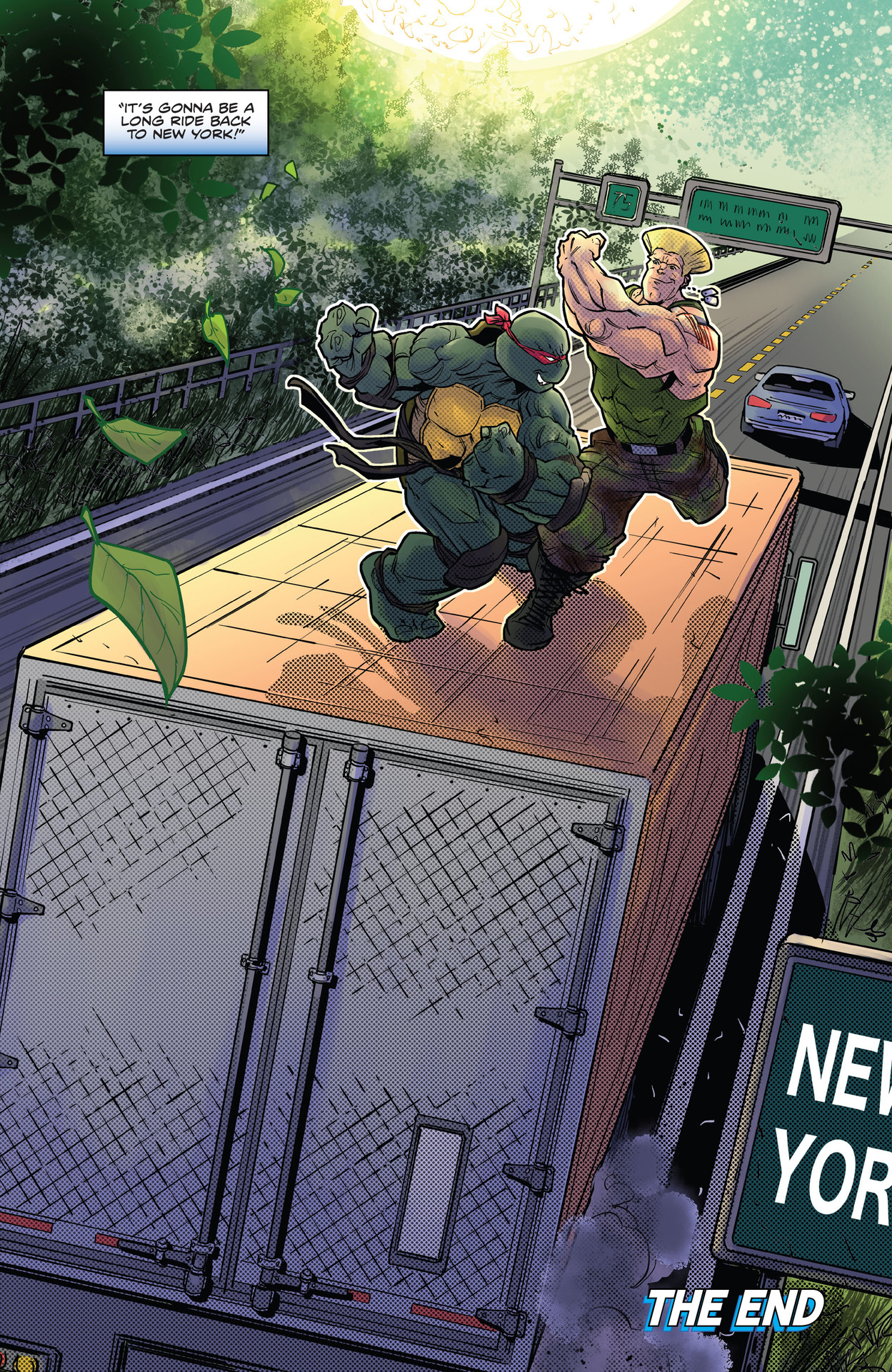Read online Teenage Mutant Ninja Turtles vs. Street Fighter comic -  Issue #5 - 22