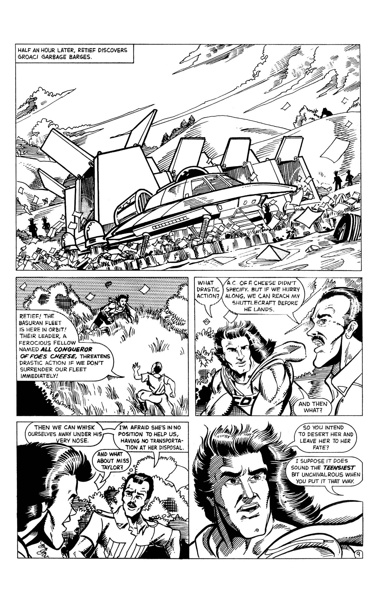 Read online Retief: The Garbage Invasion comic -  Issue # Full - 12