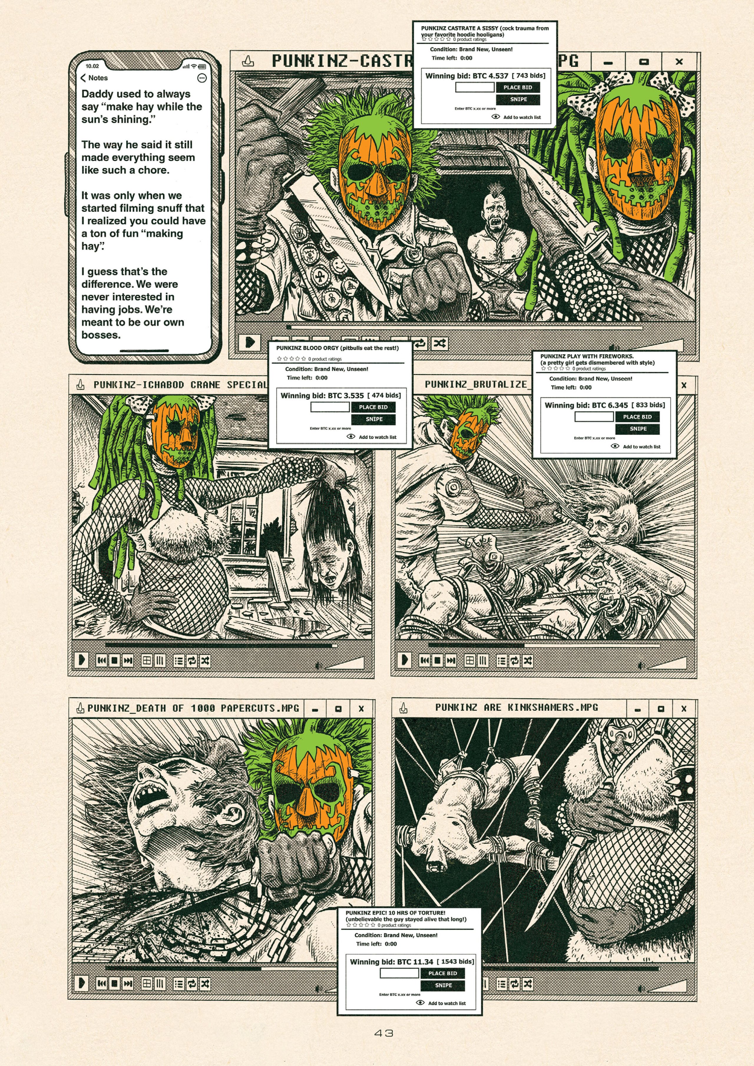 Read online Red Room: Trigger Warnings comic -  Issue # TPB - 53