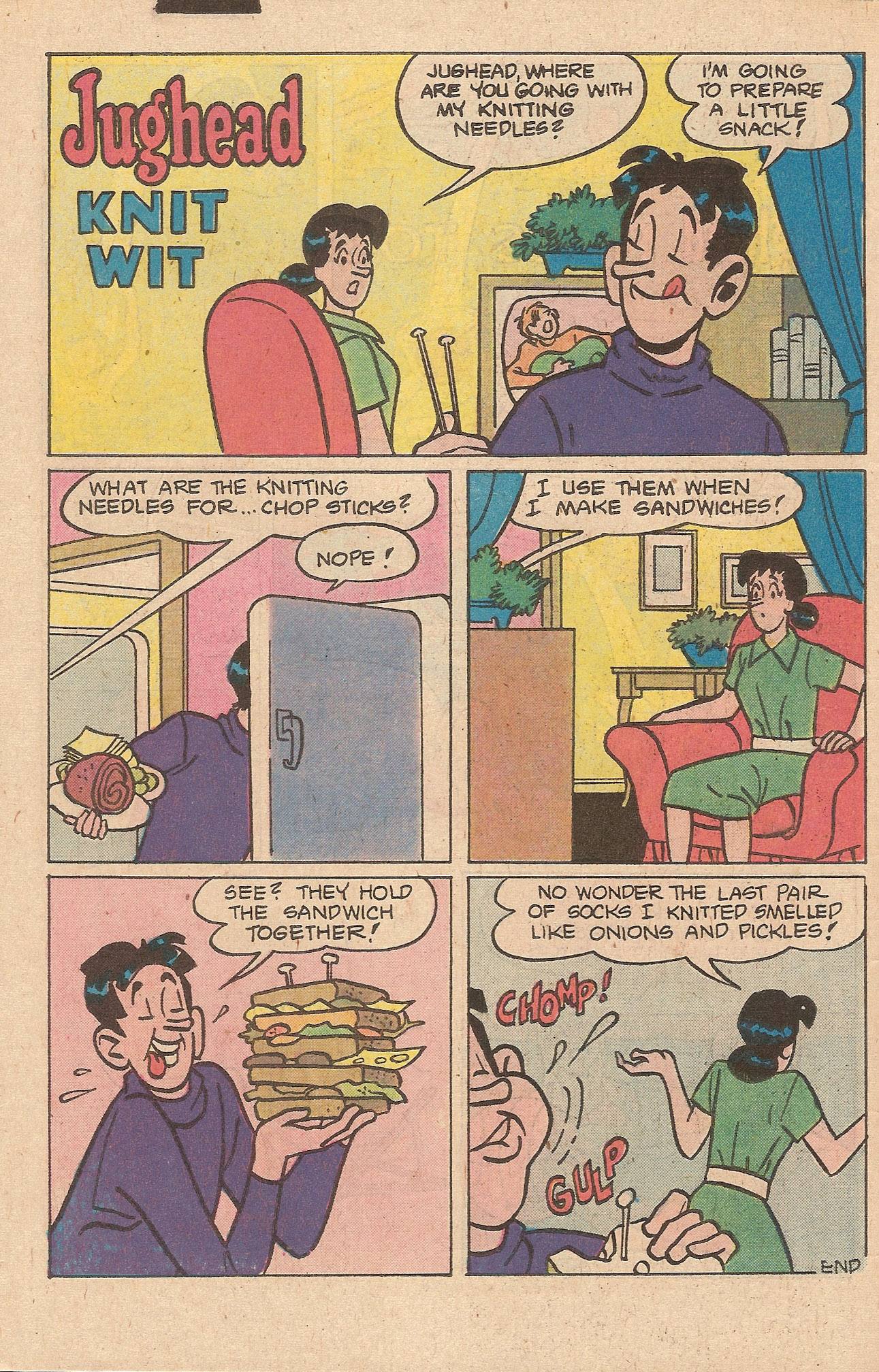 Read online Jughead's Jokes comic -  Issue #65 - 6