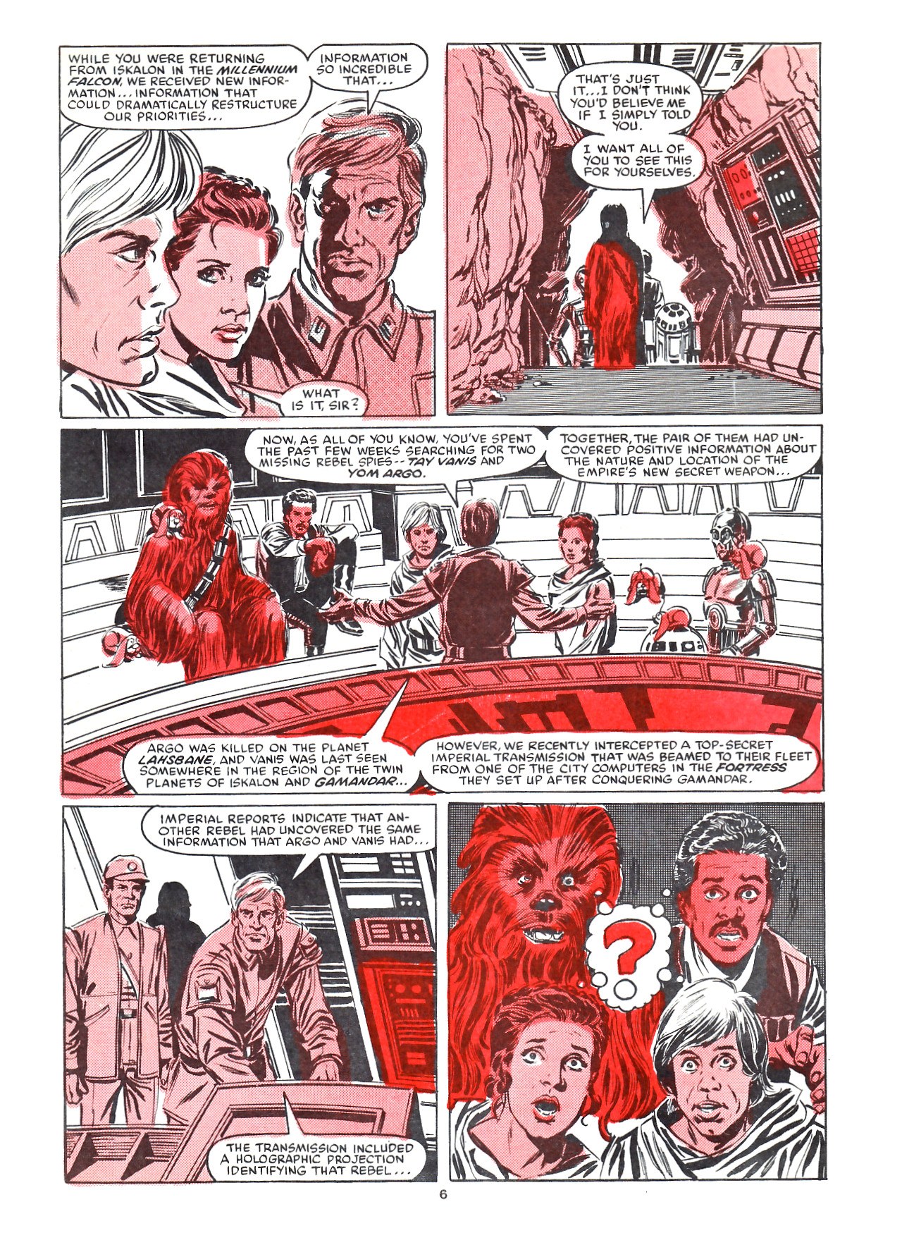 Read online Return of the Jedi comic -  Issue #20 - 6