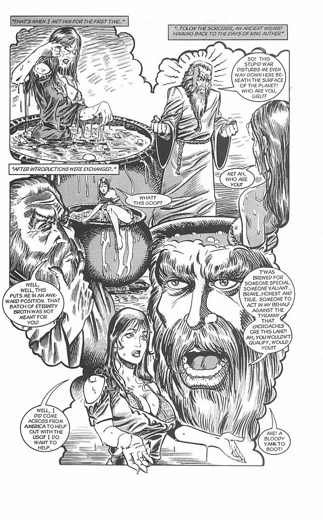 Read online Femforce: Time Storm comic -  Issue # Full - 73