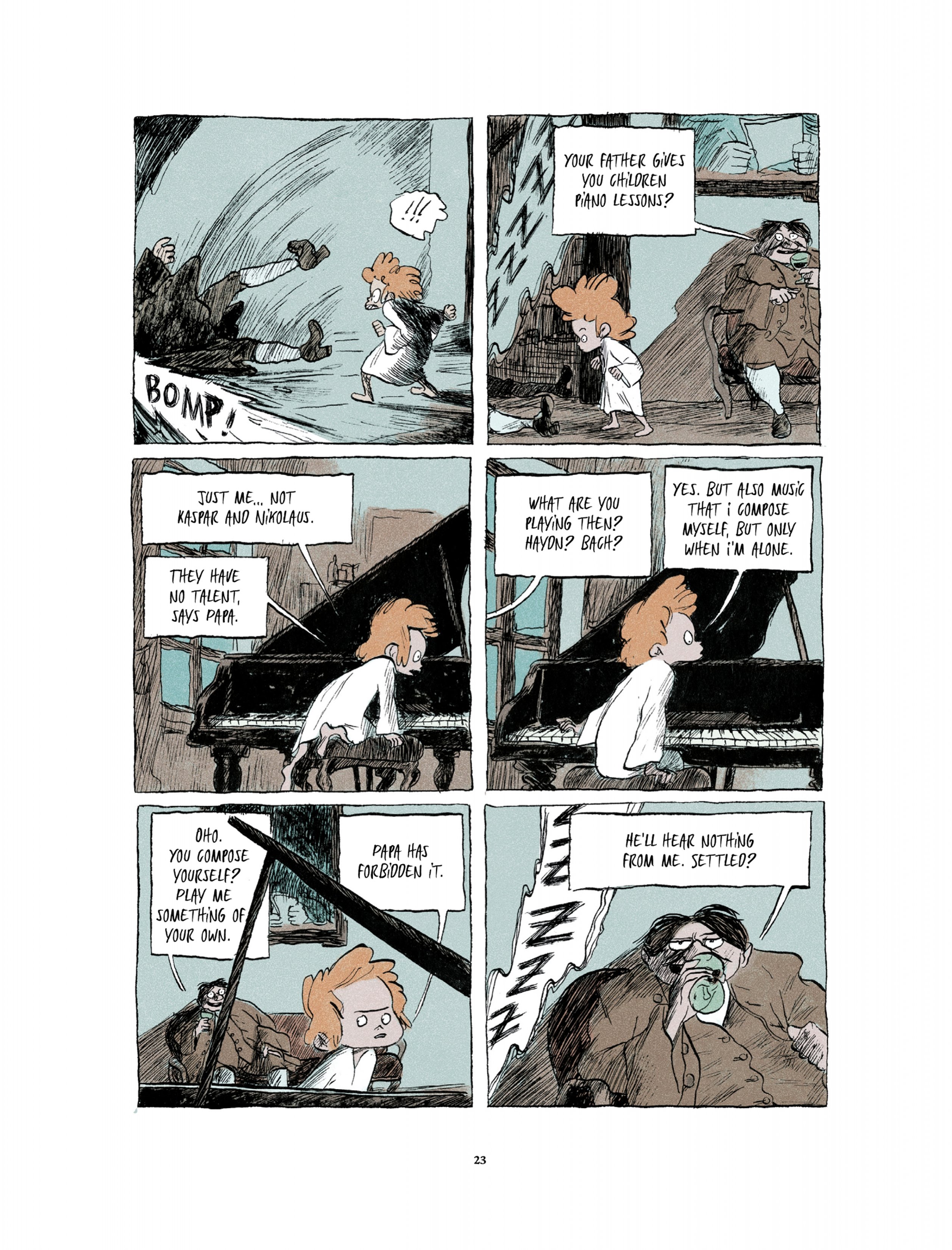 Read online Golden Boy: Beethoven's Youth comic -  Issue # TPB (Part 1) - 24