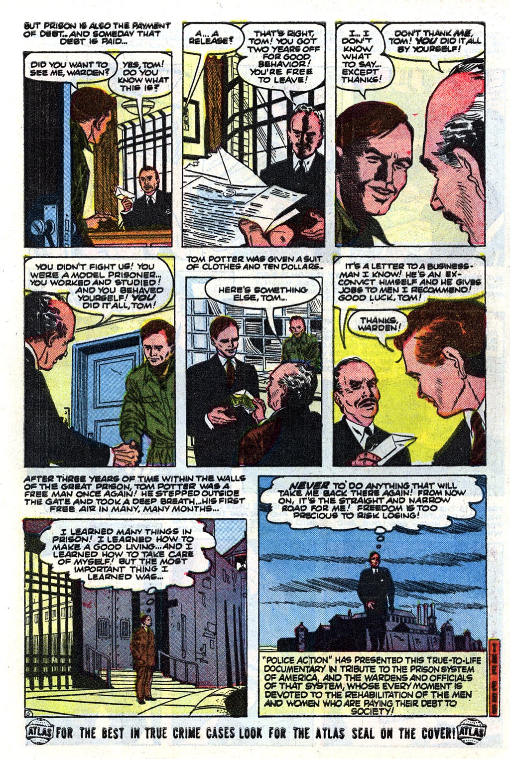 Read online Police Action comic -  Issue #6 - 8