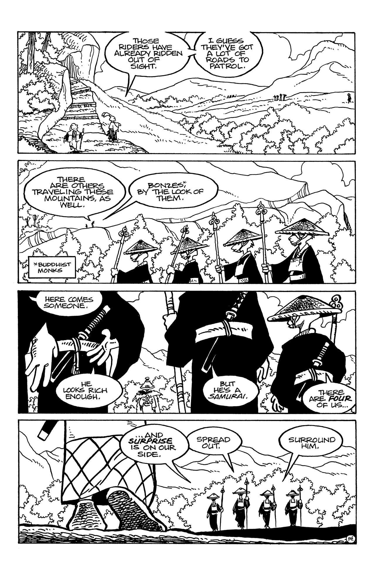 Read online Usagi Yojimbo (1996) comic -  Issue #135 - 16