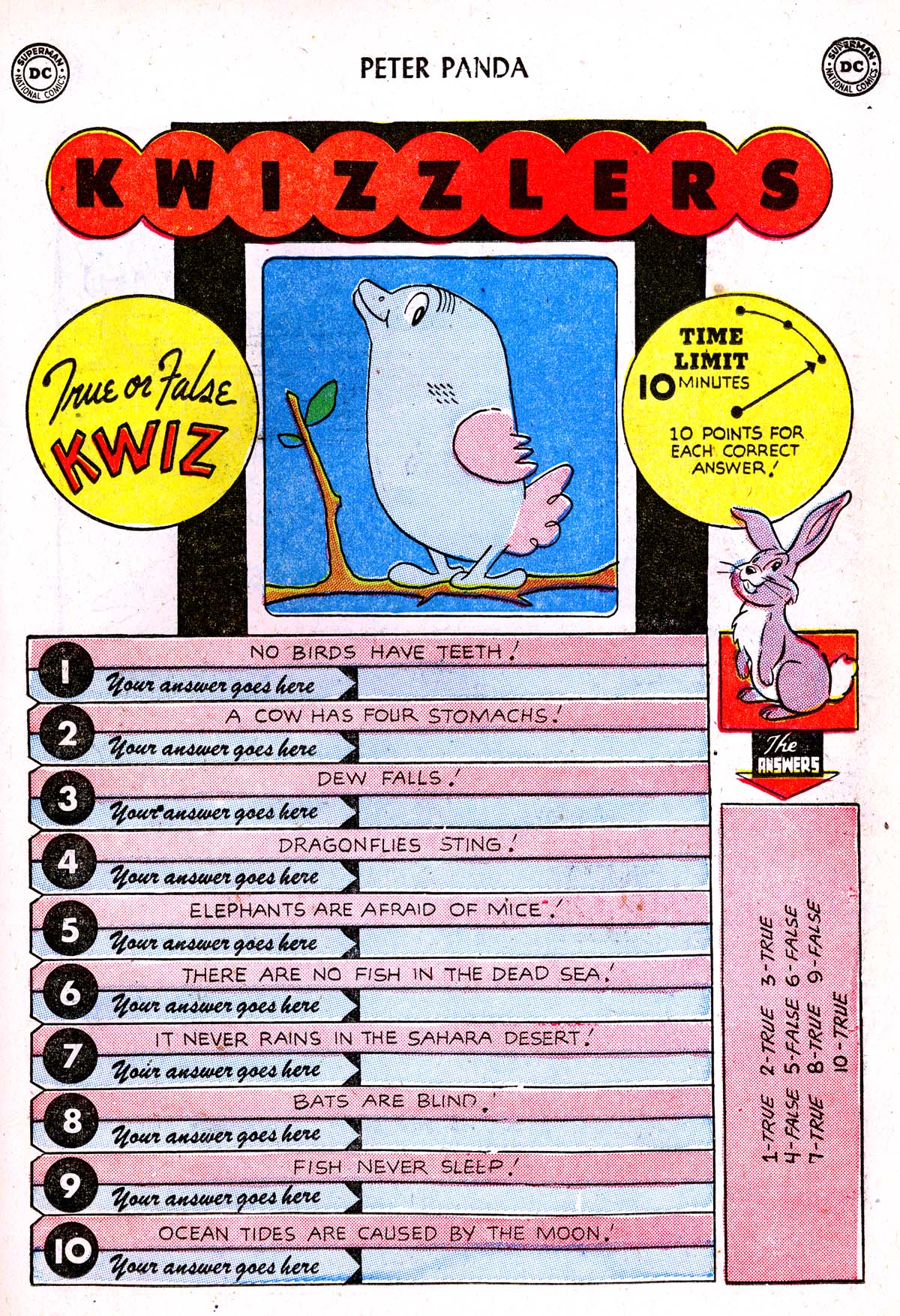 Read online Peter Panda comic -  Issue #10 - 15