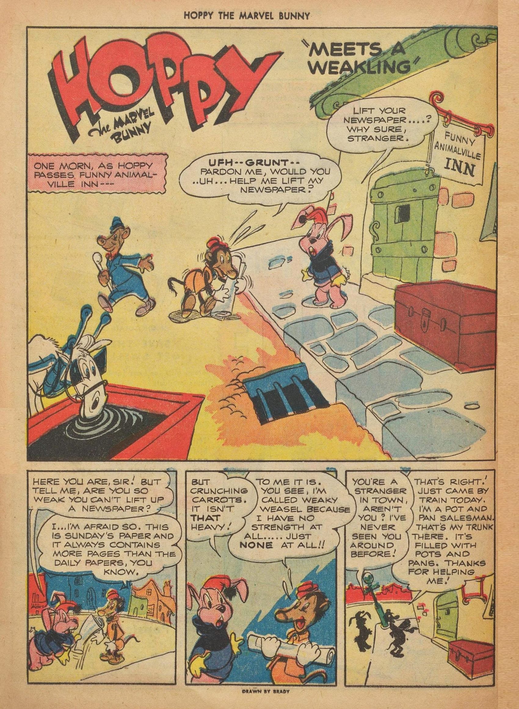 Read online Hoppy The Marvel Bunny comic -  Issue #13 - 22